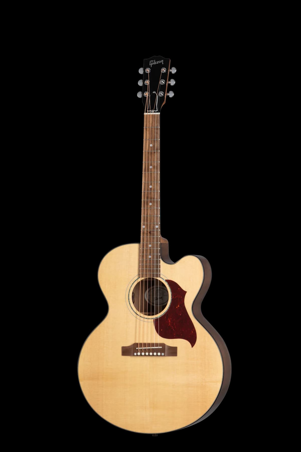 Gibson J-185 EC Modern Walnut, Antique Natural — photo 2