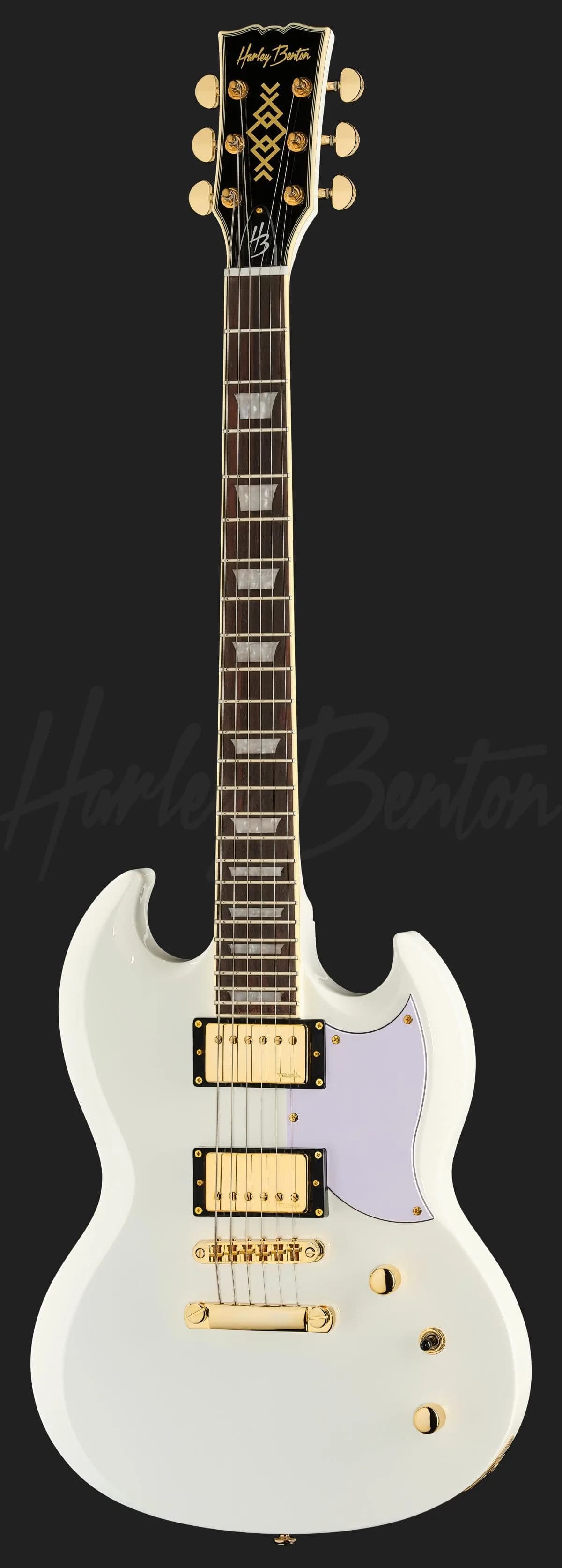 Harley Benton DC-Custom II White — photo 2