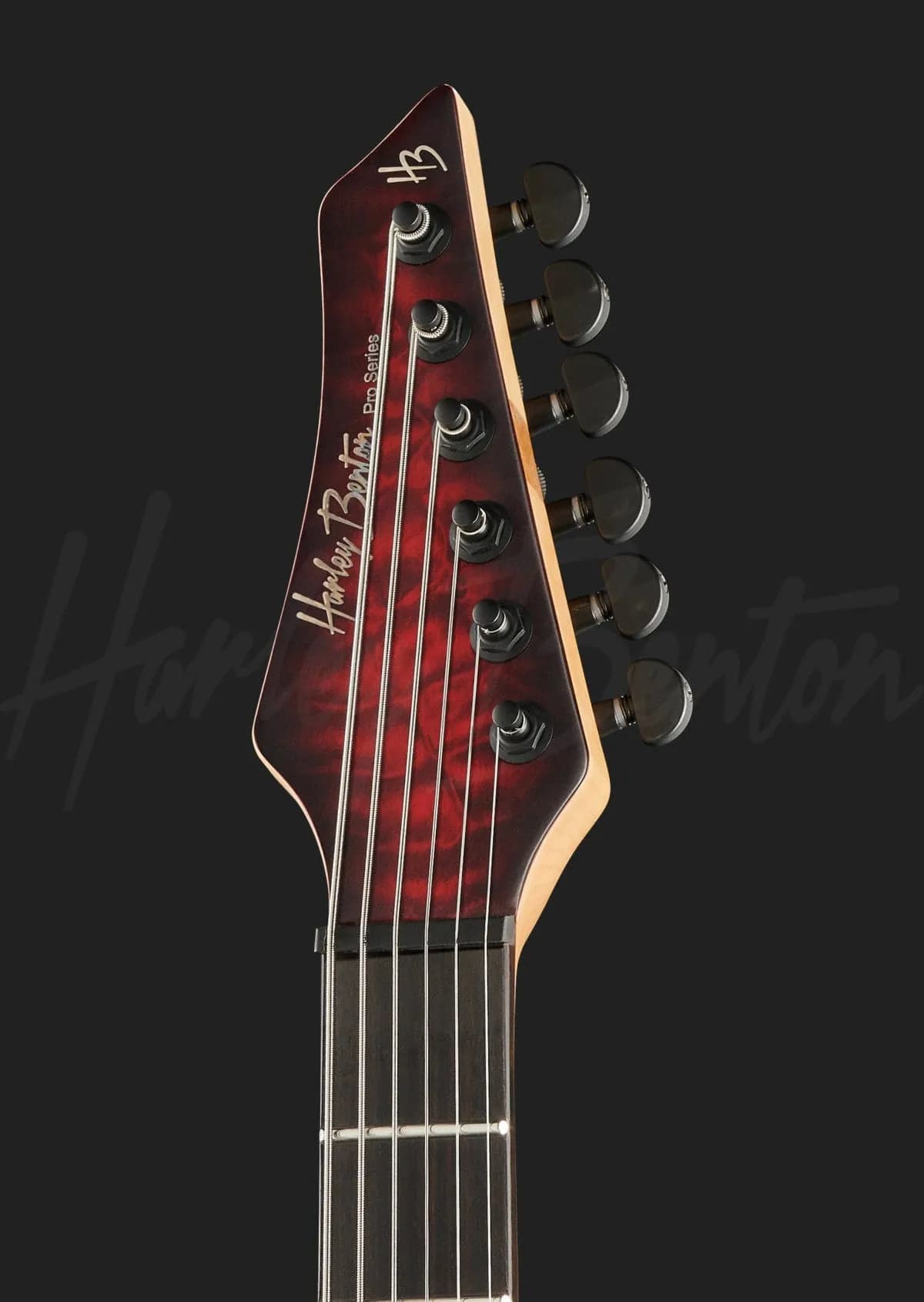 Harley Benton Amarok-BT BKRD Quilted Burst — photo 6