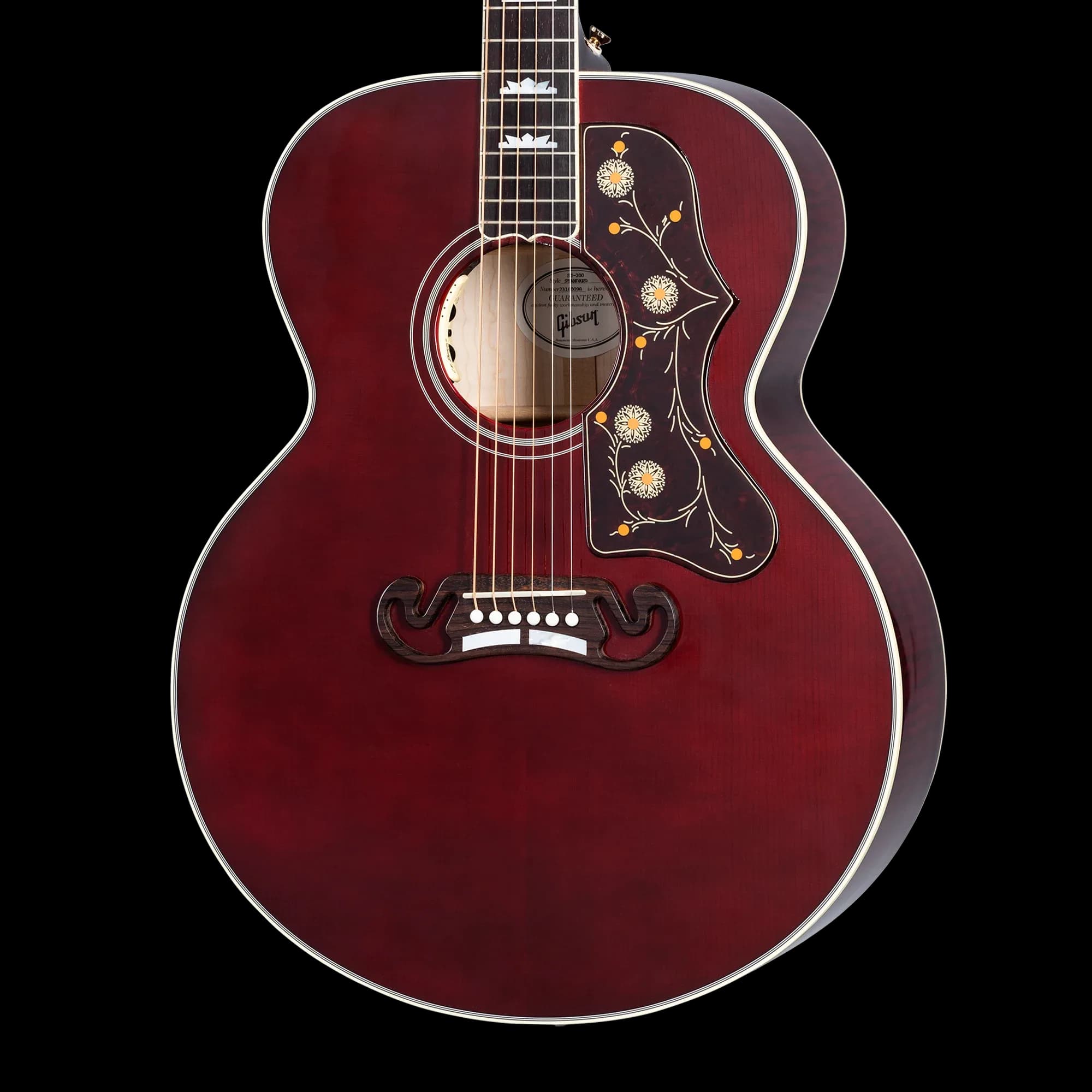 Gibson SJ-200 Standard, Wine Red