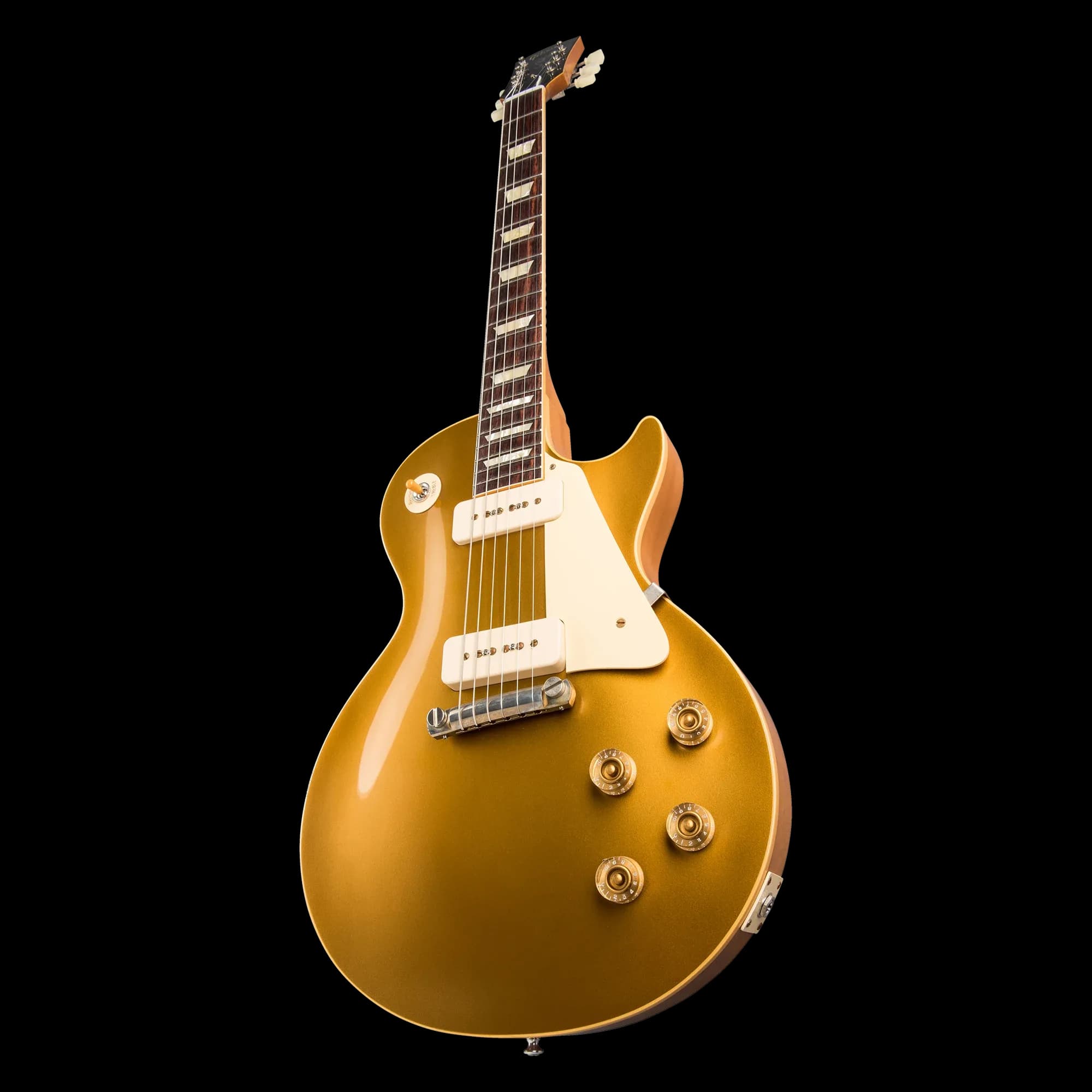Gibson 1954 Les Paul Goldtop Reissue VOS, Double Gold — photo 4