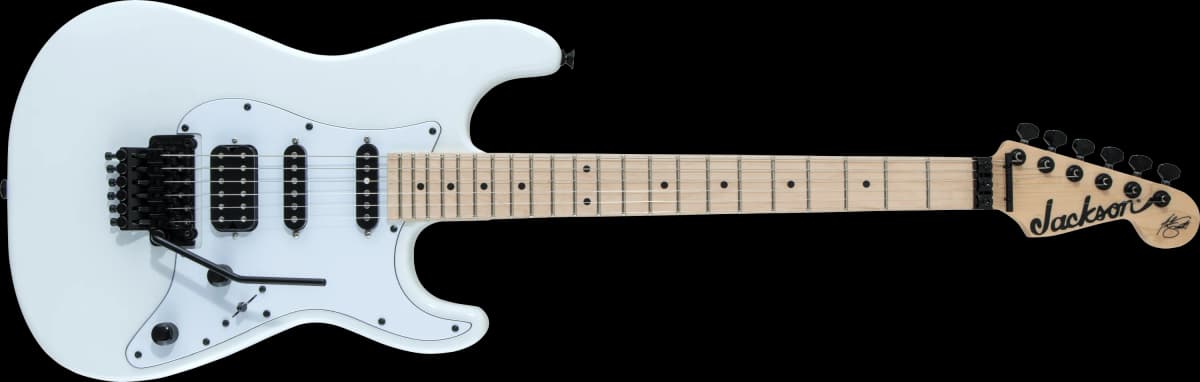 Jackson X Series Signature Adrian Smith SDXM, Maple Fingerboard, Snow White with White Pickguard