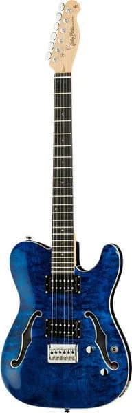 Harley Benton TE-90QM Trans Blue
