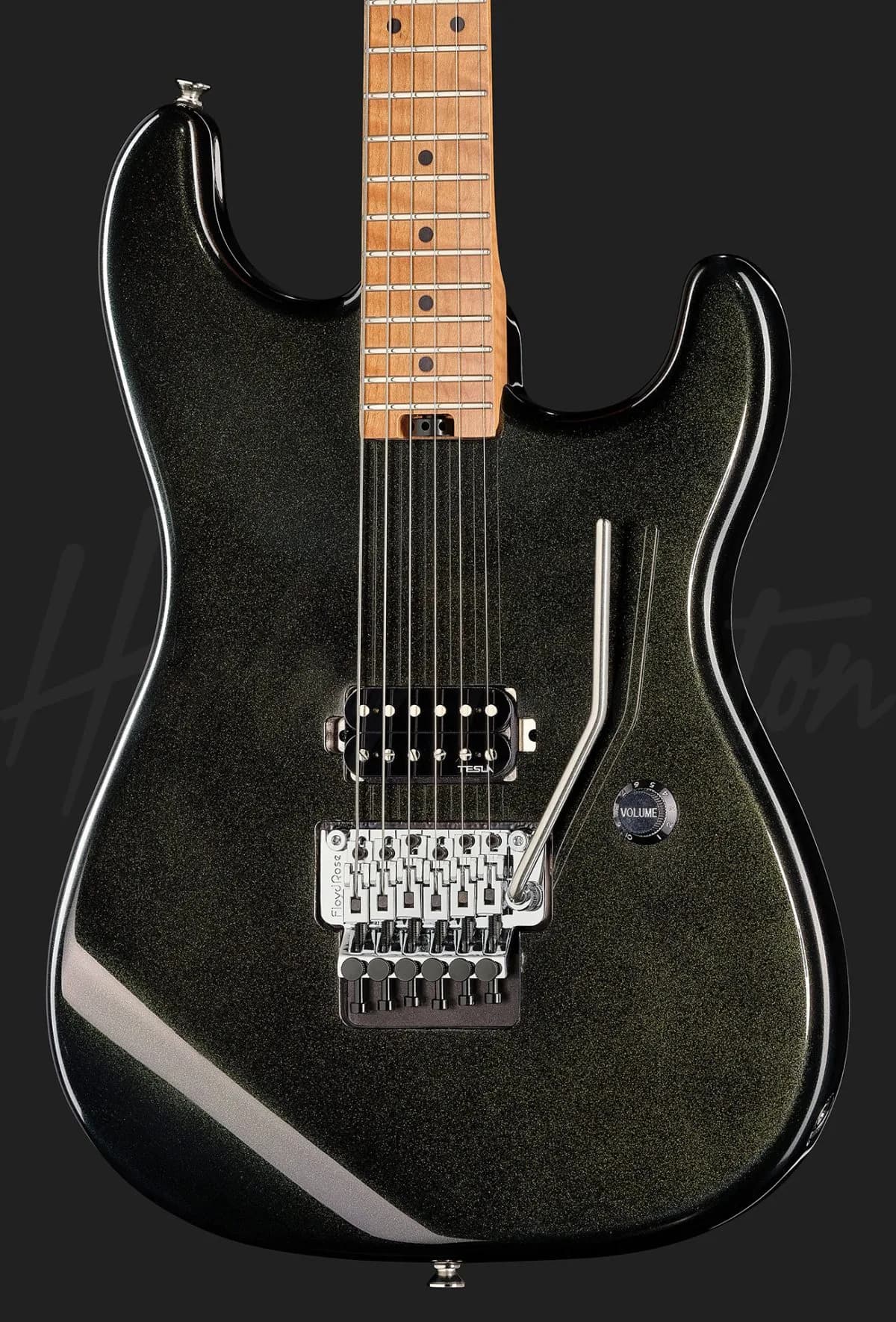 Harley Benton ST-80FR MN Lime Sparkle — photo 4