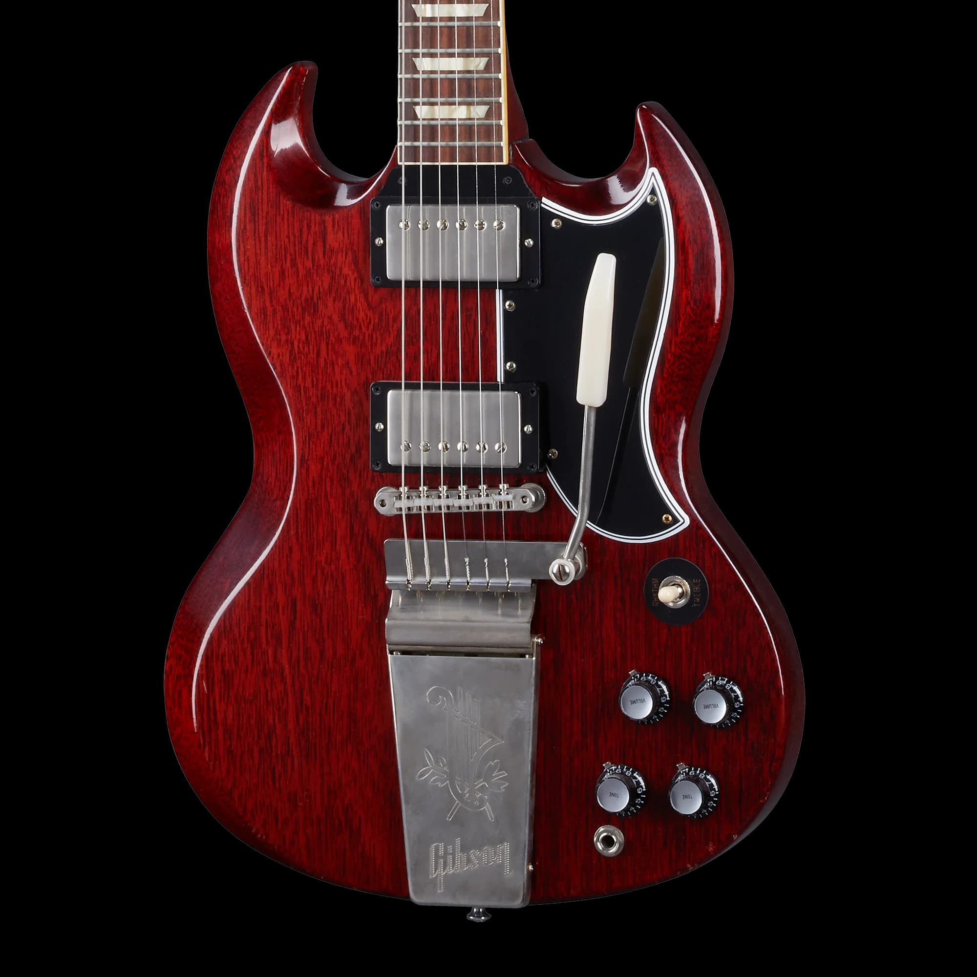 Gibson 1964 SG Standard Reissue with Maestro, Ultra Light Aged, Cherry Red