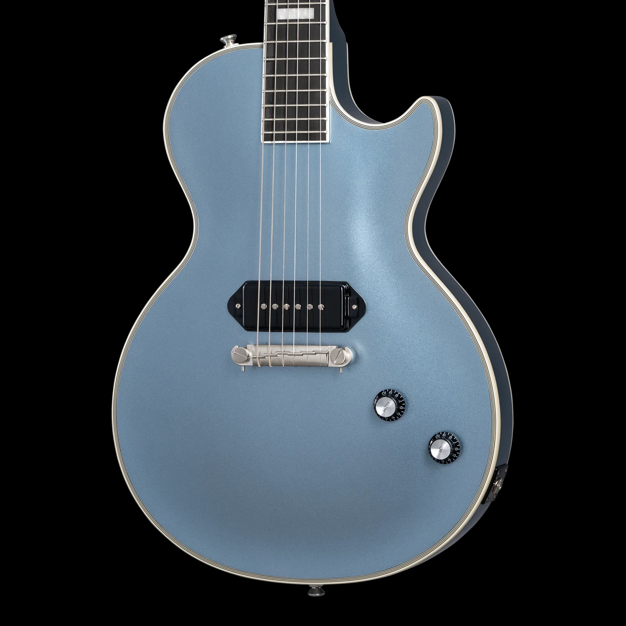Epiphone Jared James Nichols "Blues Power" Les Paul Custom, Aged Pelham Blue