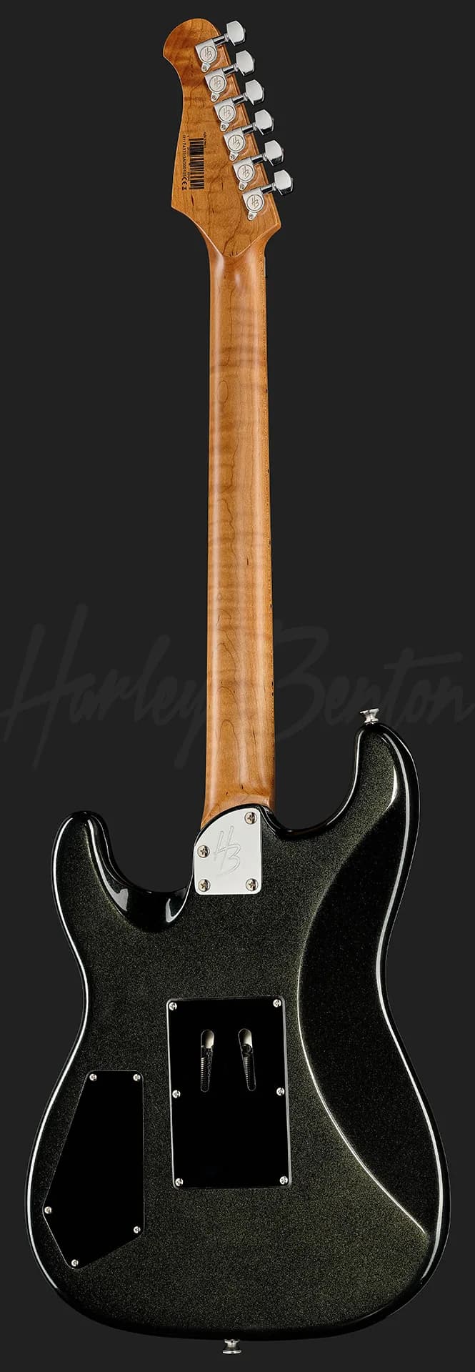 Harley Benton ST-80FR MN HH Lime Sparkle — photo 3