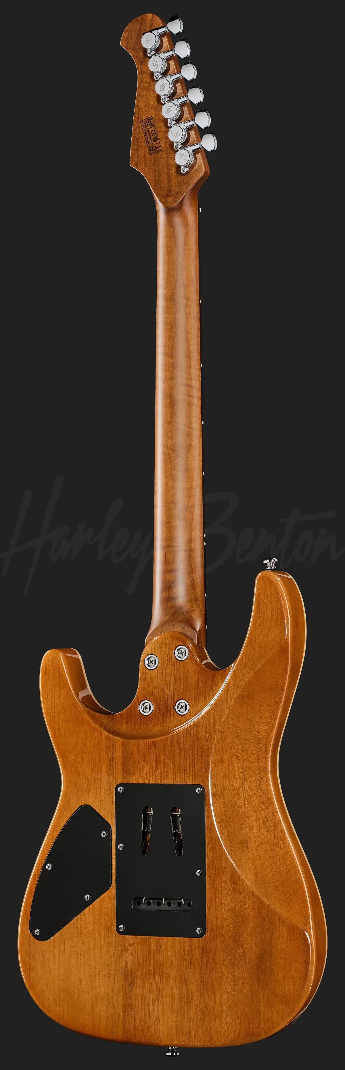 Harley Benton Fusion-IV HSH RW QBLB — photo 3