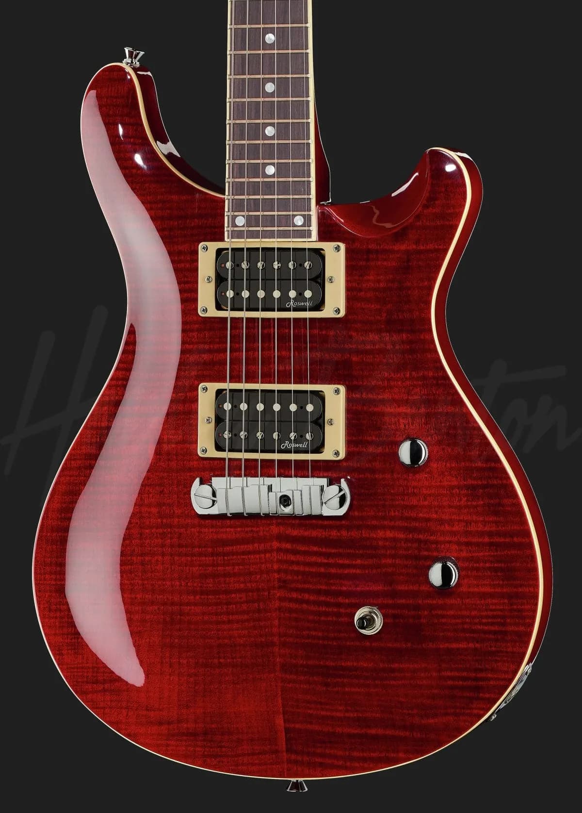 Harley Benton CST-24 Black Cherry Flame — photo 4