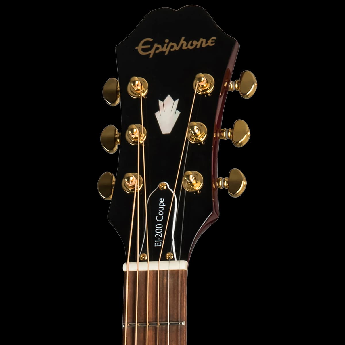 Epiphone J-200 Studio Parlor EC, Wine Red — photo 5