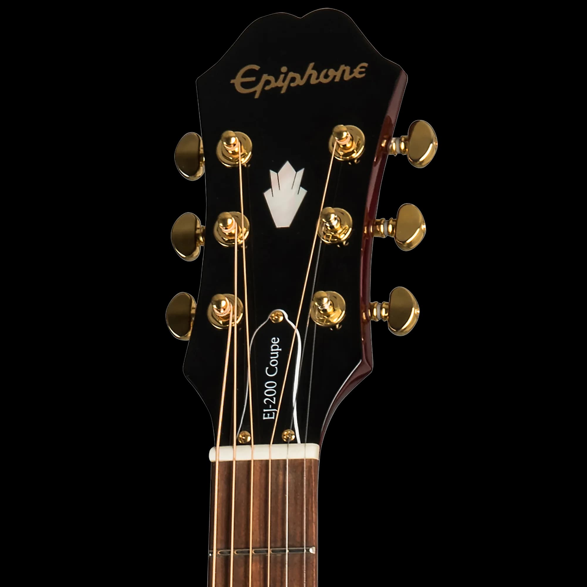 Epiphone J-200 Studio Parlor EC, Wine Red — photo 5
