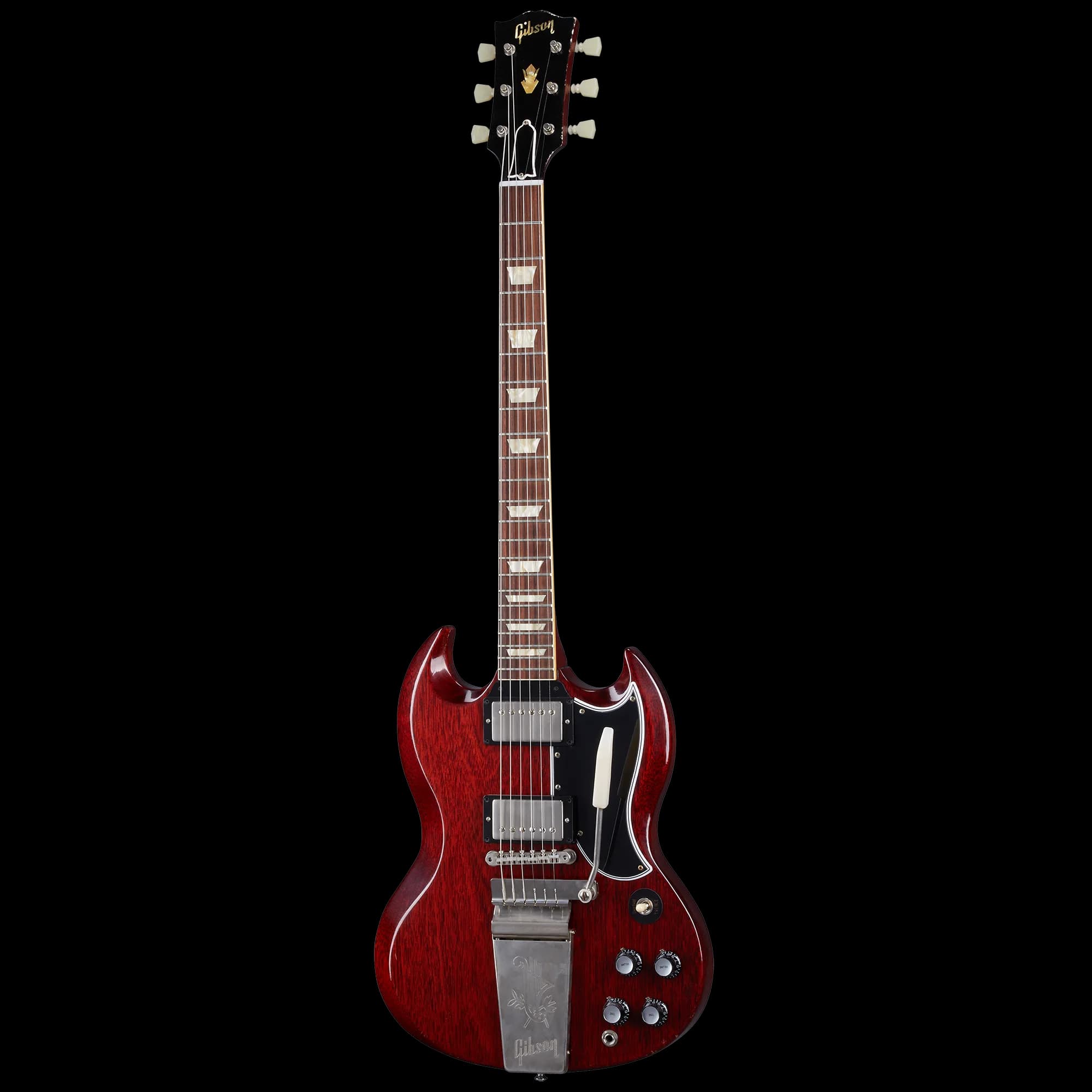 Gibson 1964 SG Standard Reissue with Maestro, Ultra Light Aged, Cherry Red — photo 3