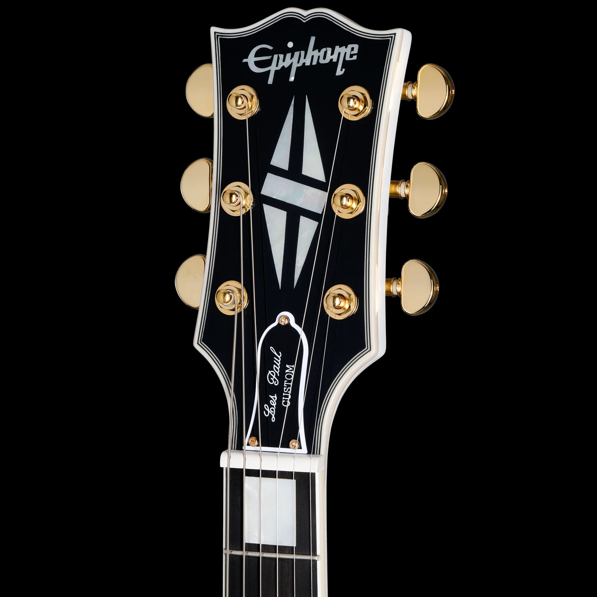 Epiphone IGC Les Paul Custom, Alpine White — photo 5
