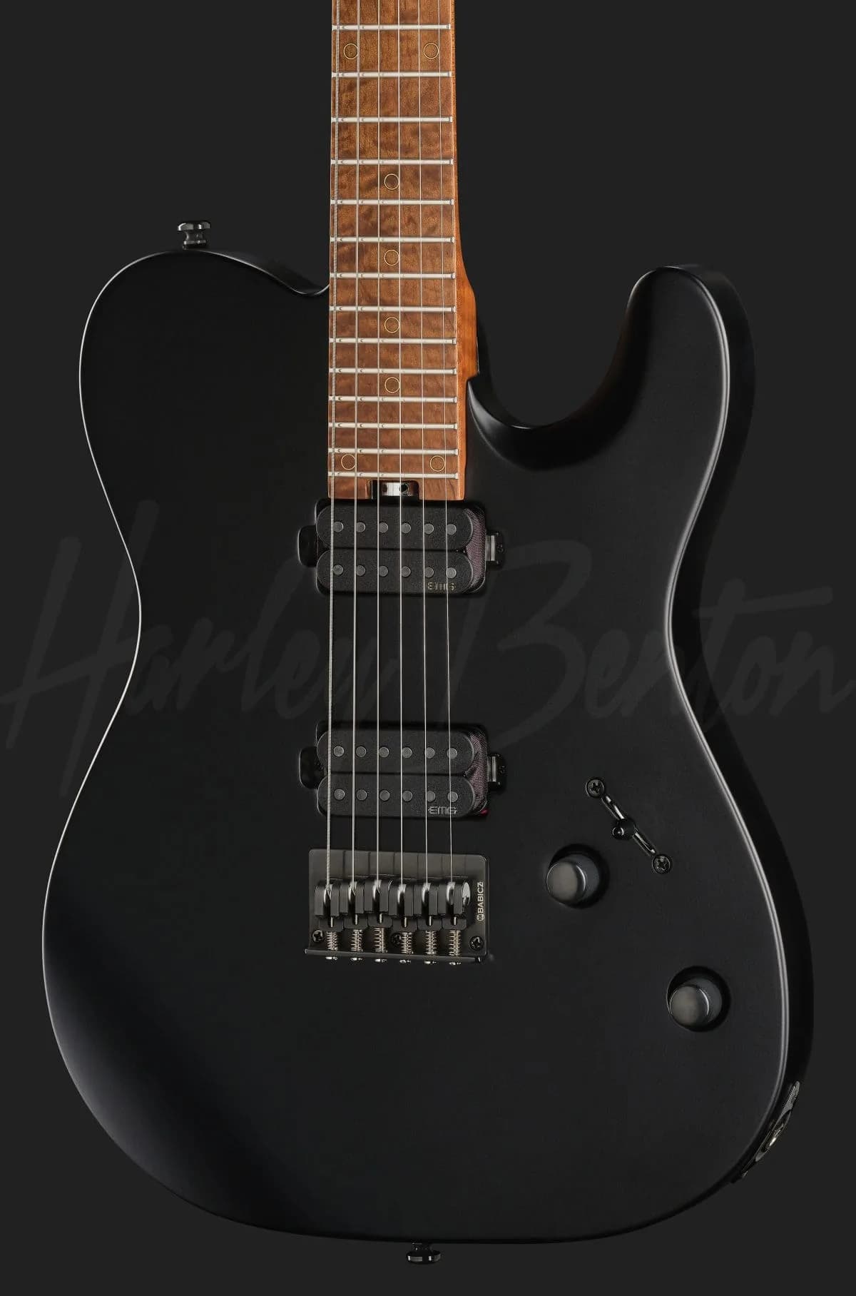 Harley Benton Fusion-T II EMG MN HT SBK — photo 4
