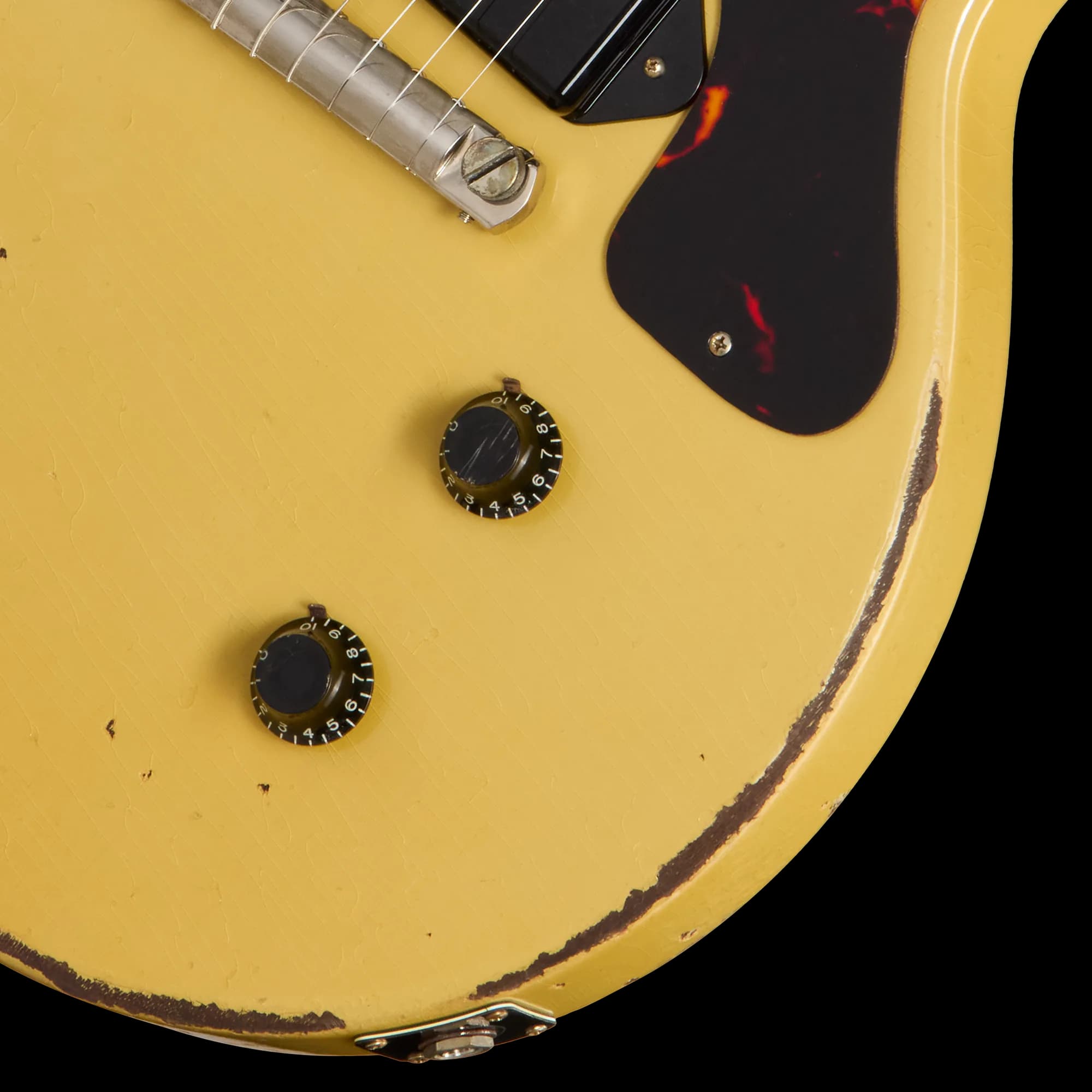Gibson 1960 Les Paul Junior Reissue, Ultra Heavy Aged, TV Yellow — photo 8