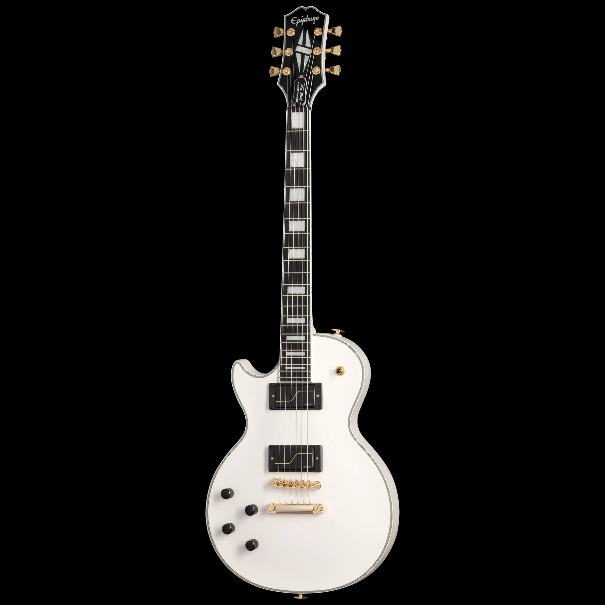 Epiphone Matt Heafy Les Paul Custom Origins, Left-Handed, Bone White — photo 3