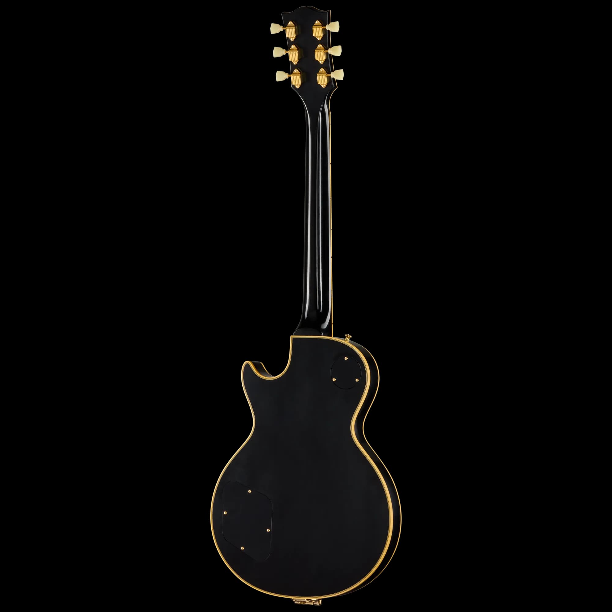 Gibson 1957 Les Paul Custom Reissue 3-Pickup Bigsby VOS, Ebony — photo 4