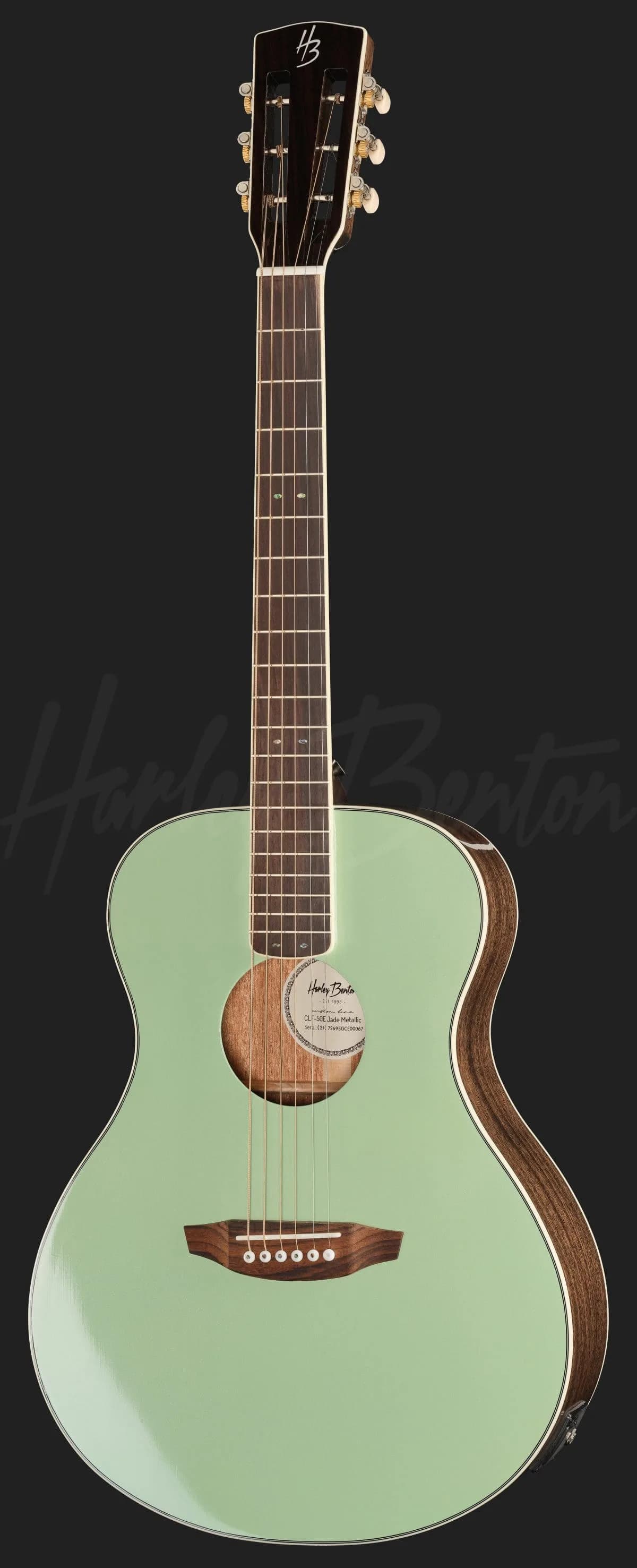 Harley Benton CLF-50E Jade Metallic — photo 2