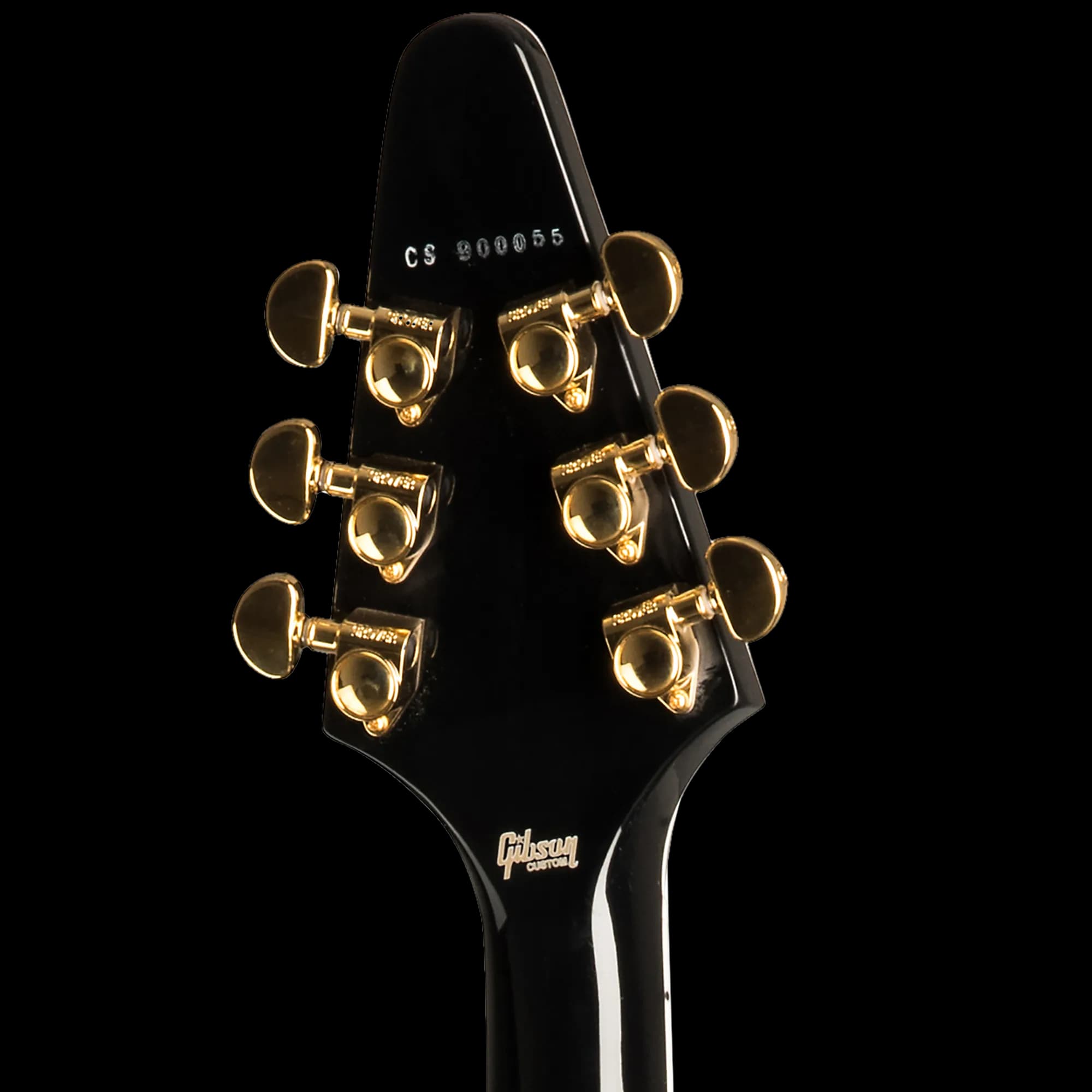 Gibson Flying V Custom, Ebony, Gloss — photo 6