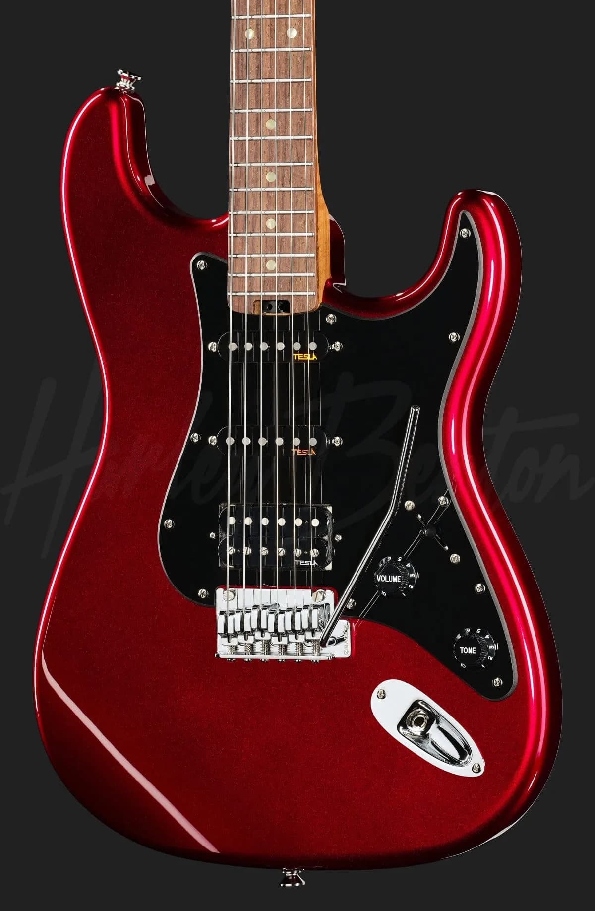 Harley Benton ST-Modern Plus HSS Dark Red Metallic — photo 4