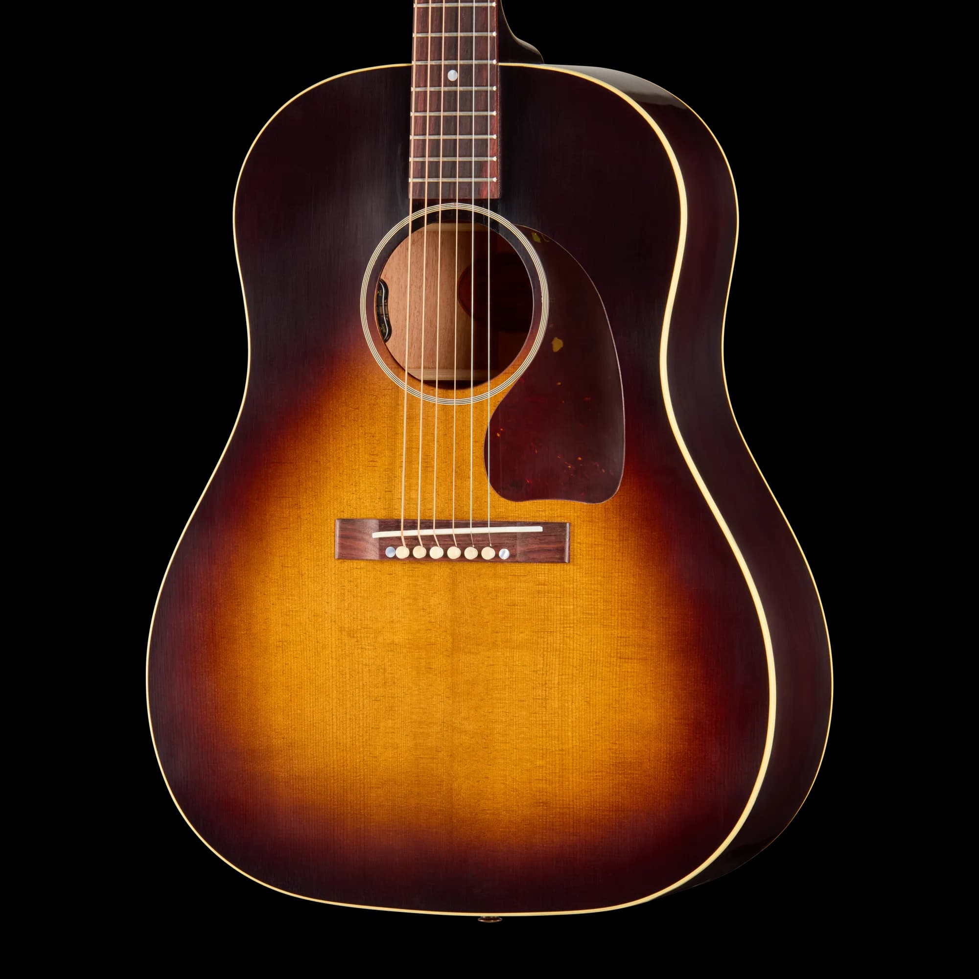 Gibson 1942 Banner J-45 Reissue with HiFi, Ultra Light Aged, Vintage Sunburst