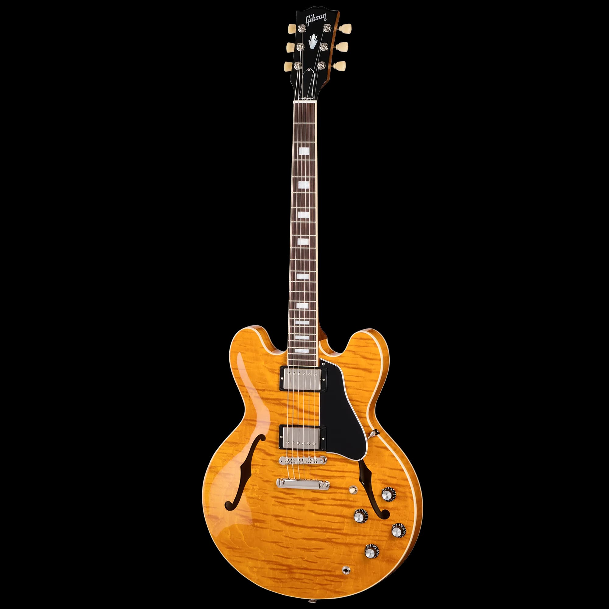 Gibson ES-335 Custom Color, Honey Amber — photo 3