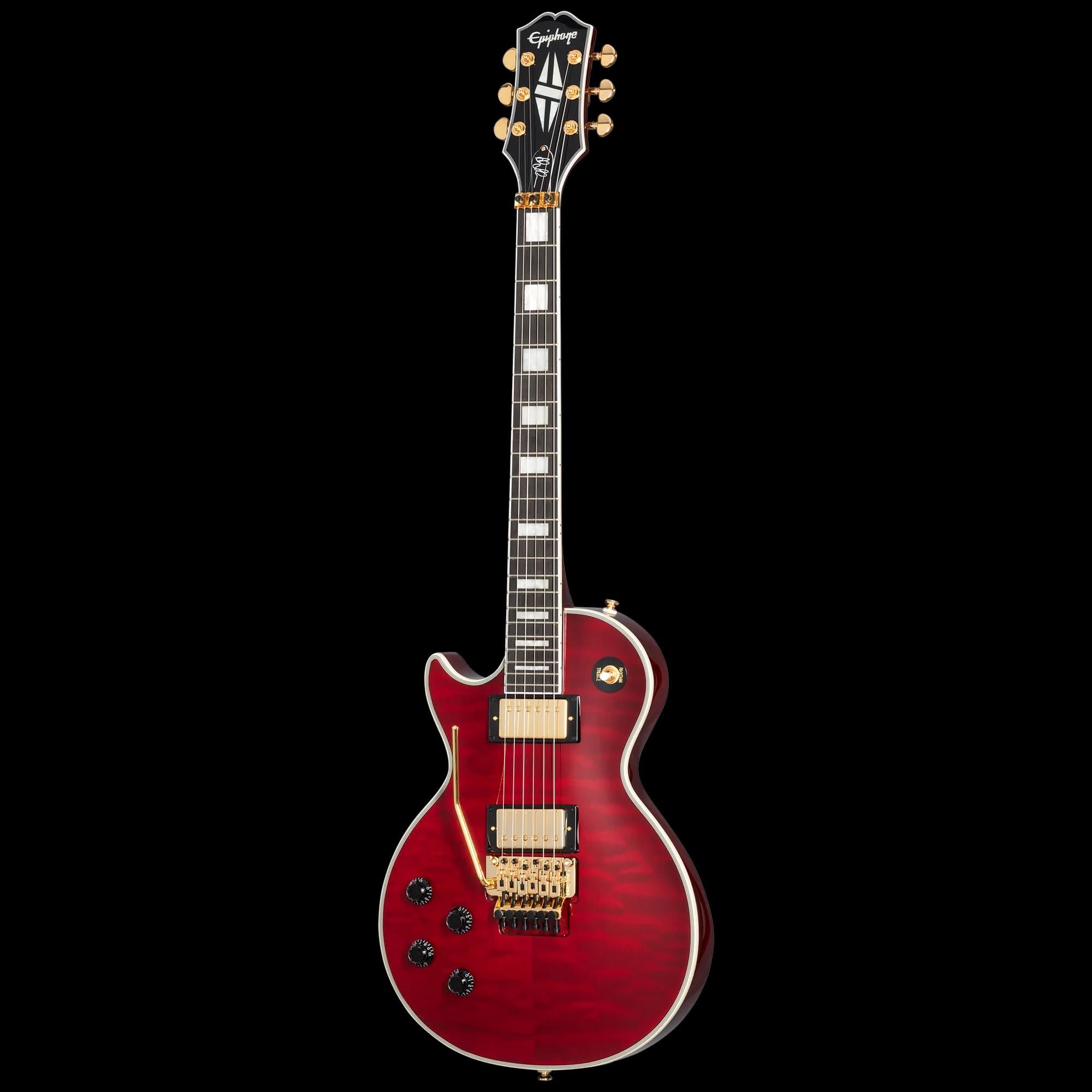 Epiphone Alex Lifeson Les Paul Custom Axcess, Left-Handed, Ruby — photo 3