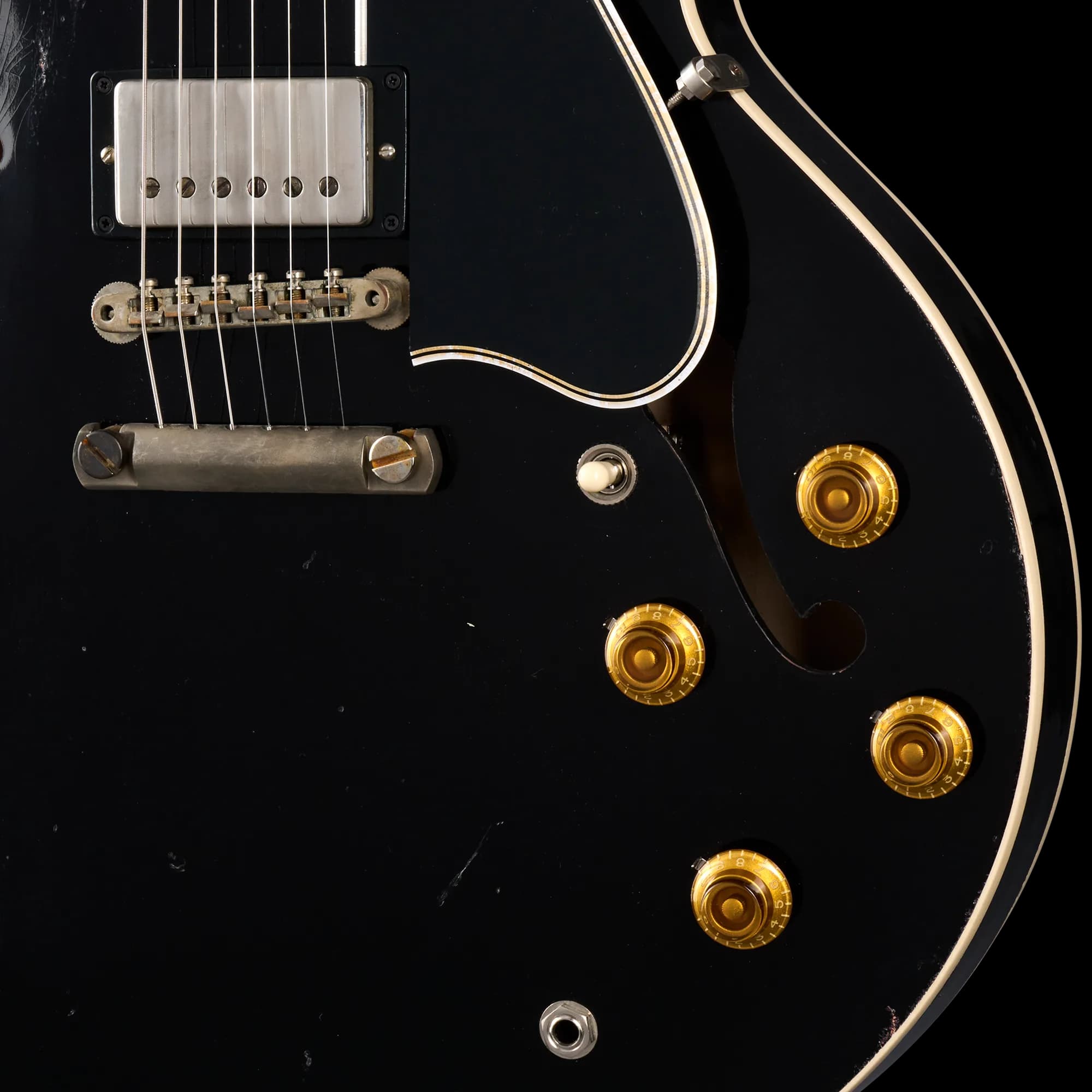 Gibson 1959 ES-335 Reissue, Heavy Aged, Dark Oxblood, Exclusive — photo 7