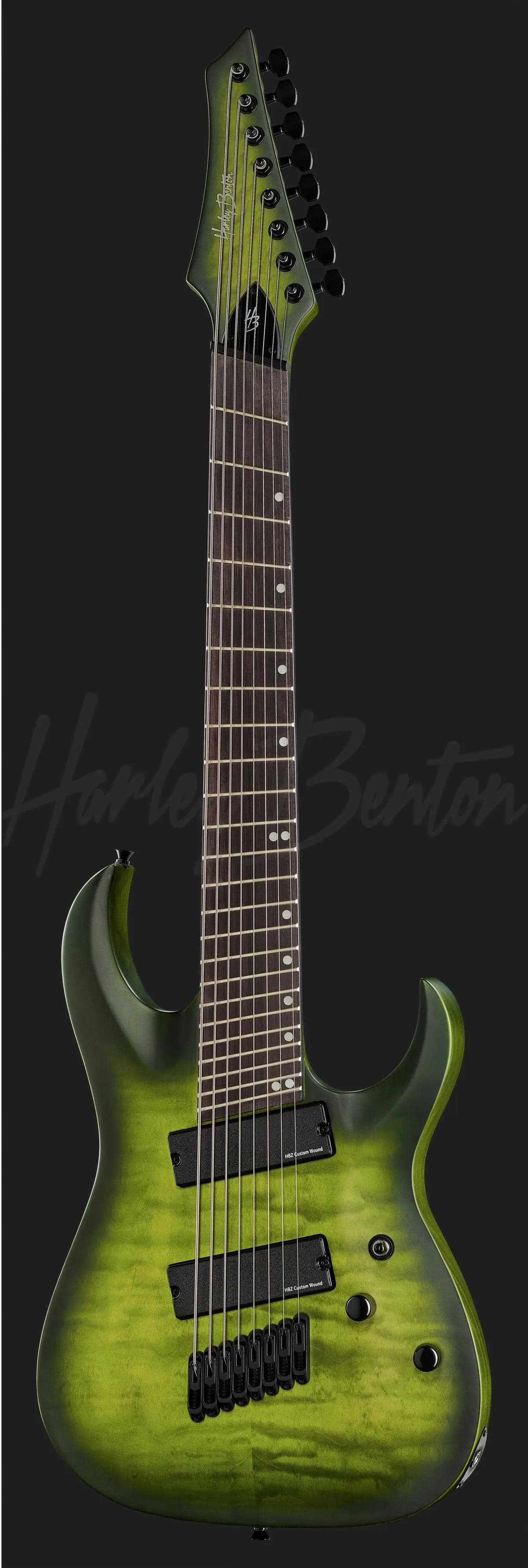 Harley Benton MultiScale-8 NT QEB DLX — photo 2