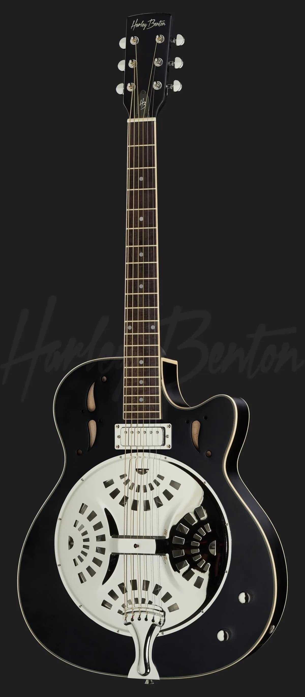 Harley Benton CLN-150CE Black — photo 2