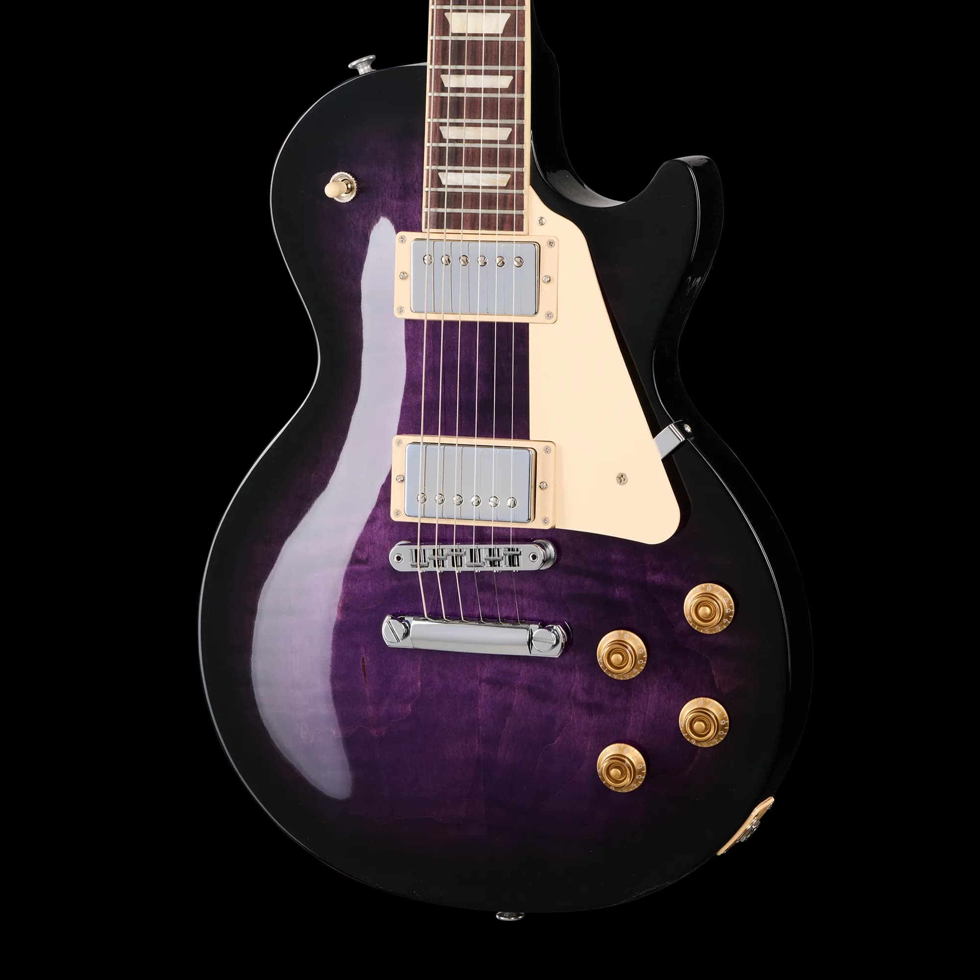 Gibson Les Paul Studio Figured Top, Dark Purple Burst, Exclusive