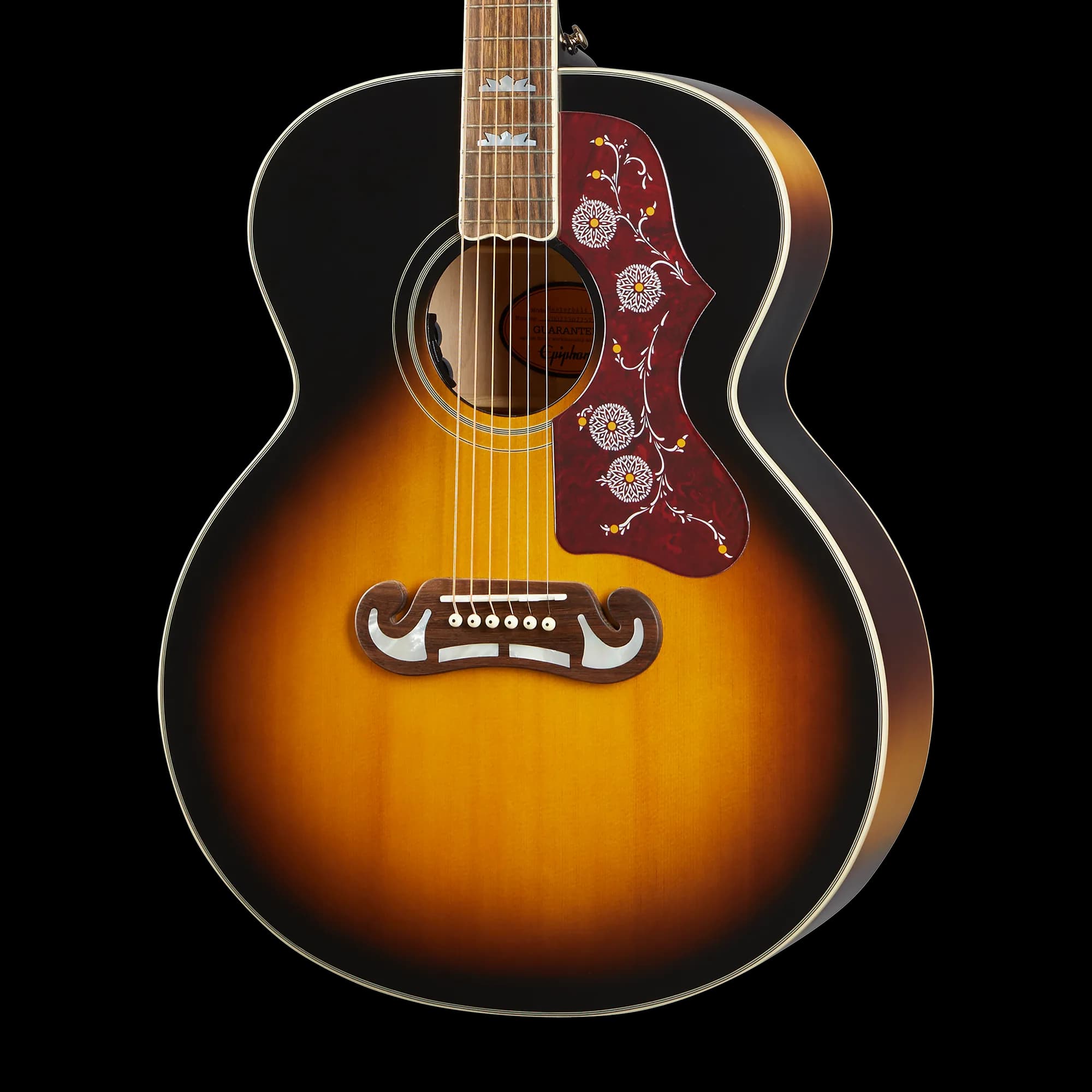Epiphone J-200, Aged Vintage Sunburst Gloss