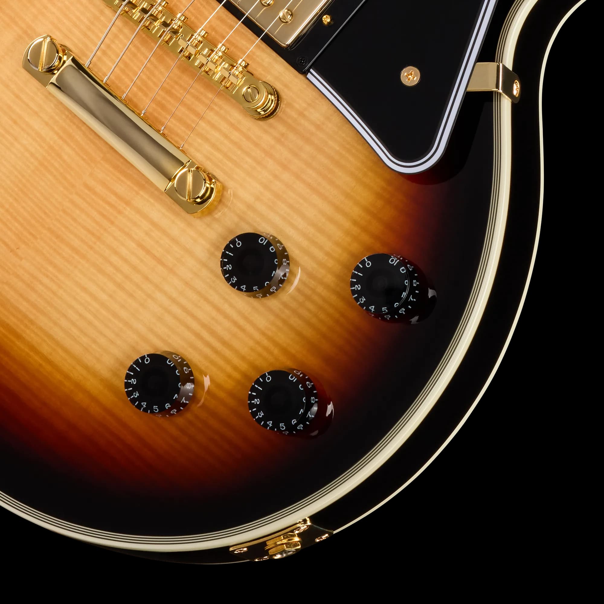 Epiphone IGC Les Paul Custom, Sedona Burst — photo 7