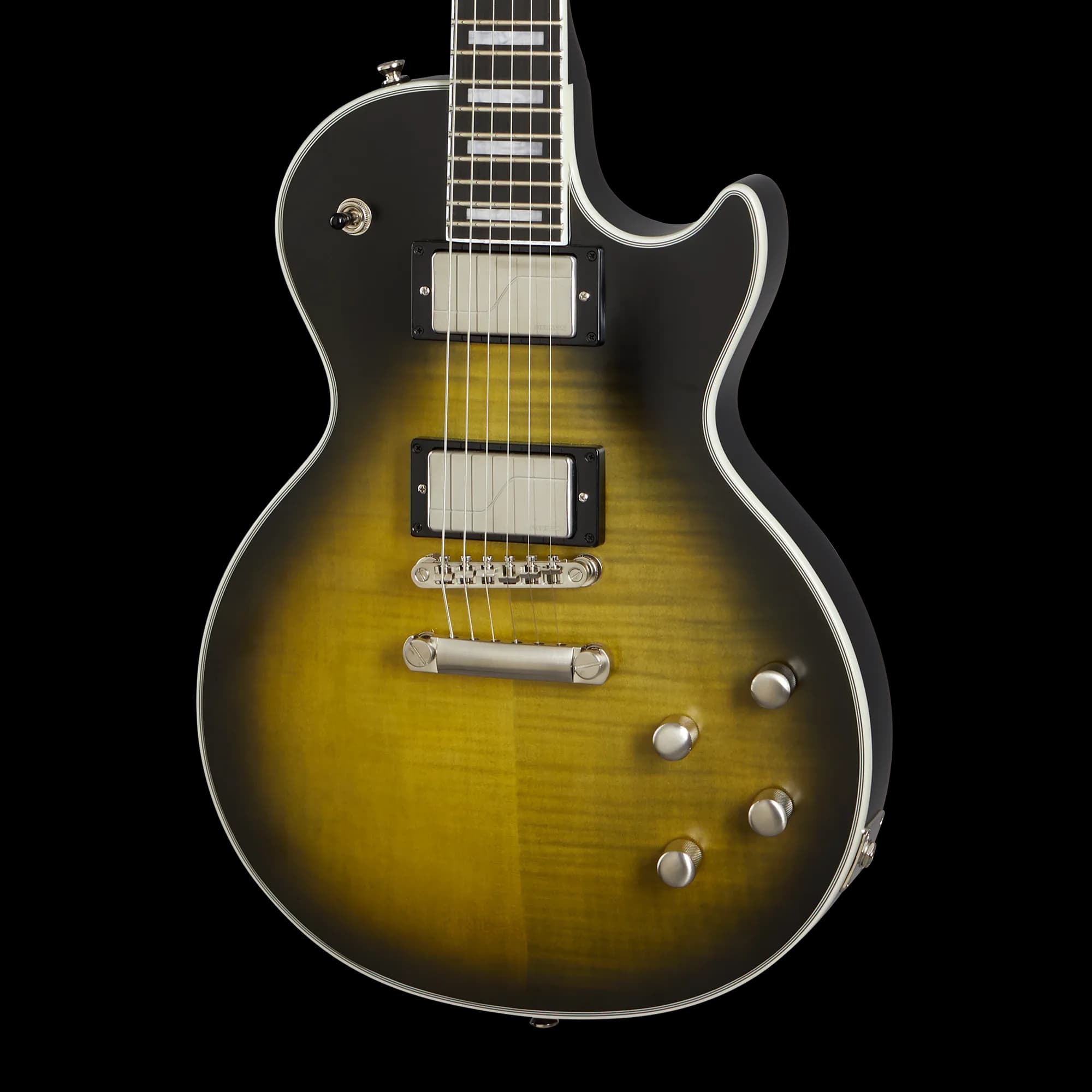 Epiphone Les Paul Prophecy, Olive Tiger Aged Gloss