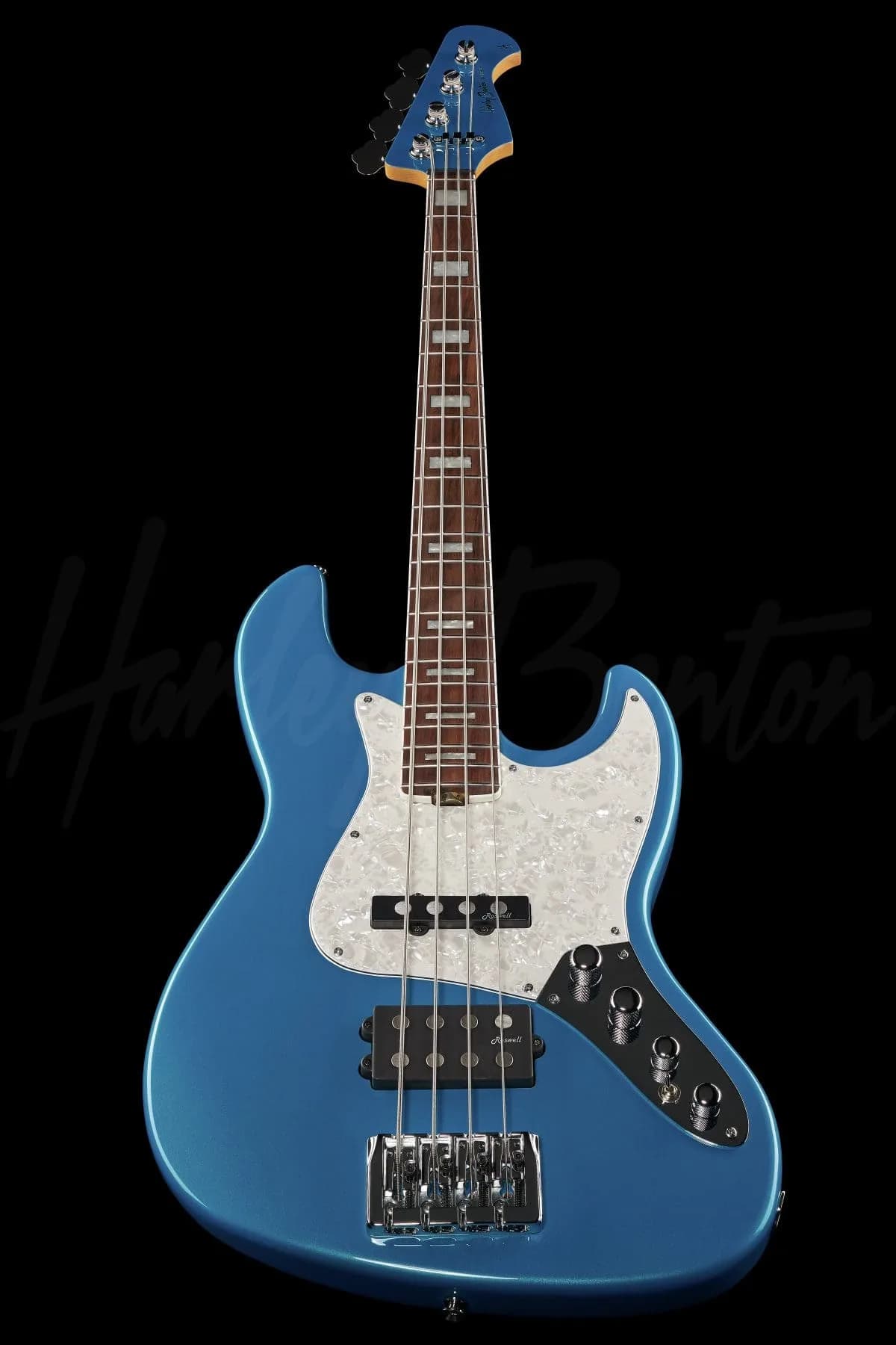 Harley Benton Enhanced MJ-4EB Lake Blue — photo 8