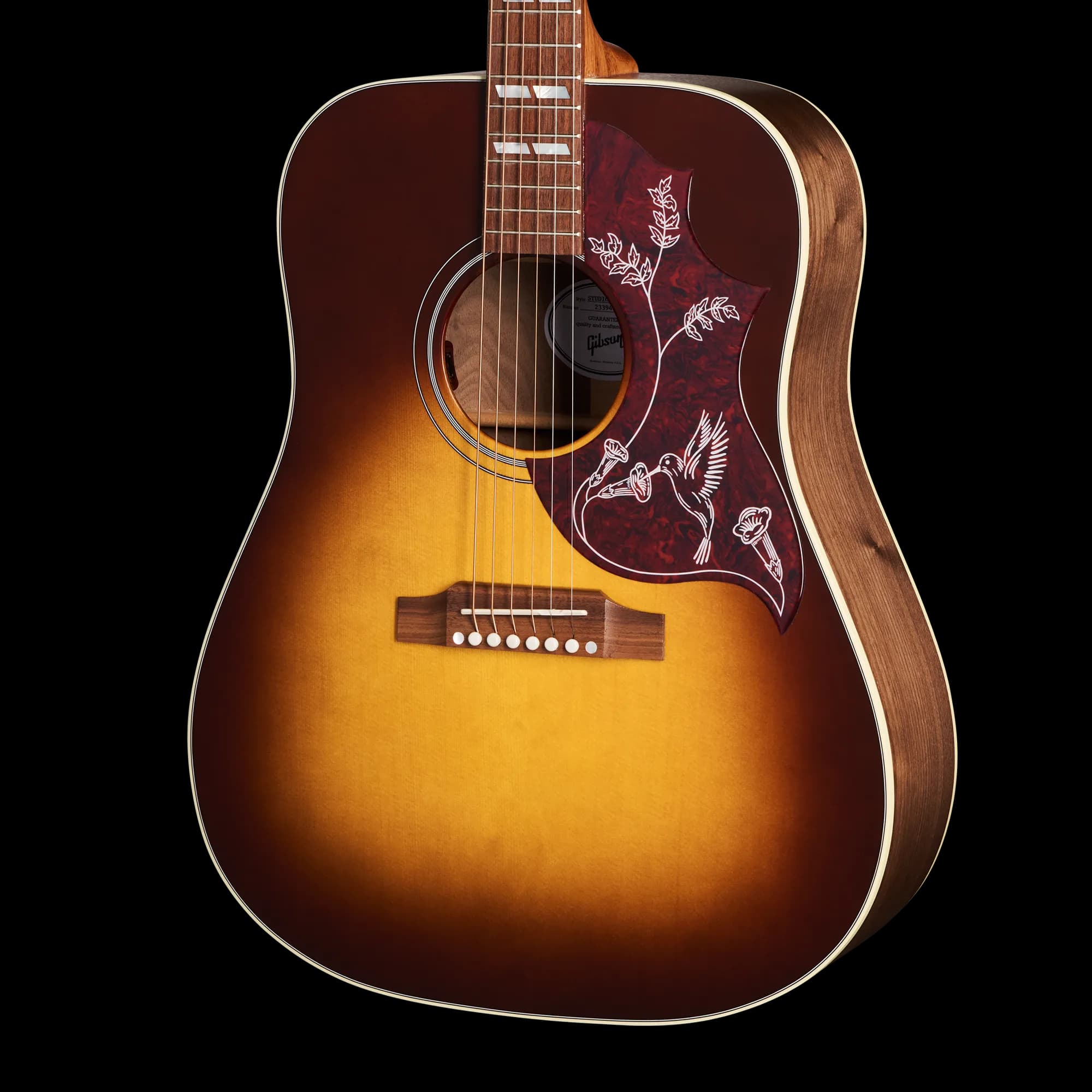 Gibson Hummingbird Studio Walnut, Walnut Burst