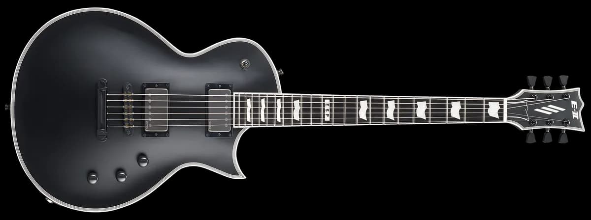 ESP E-II Eclipse Black Satin