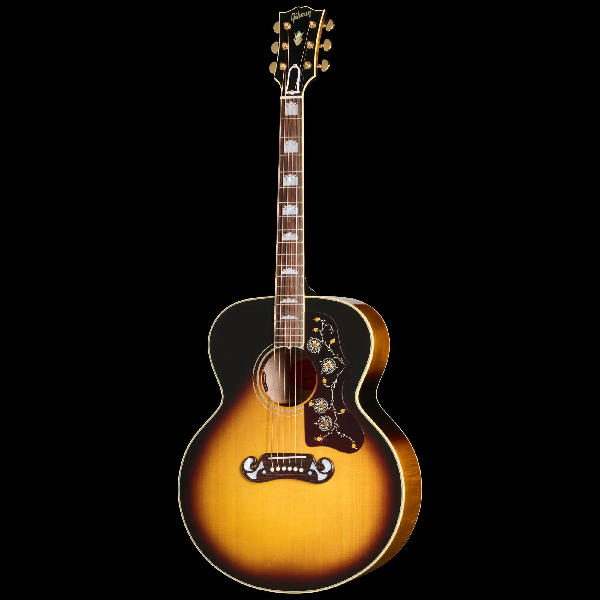 Gibson SJ-200 60s Original, Vintage Sunburst — photo 3
