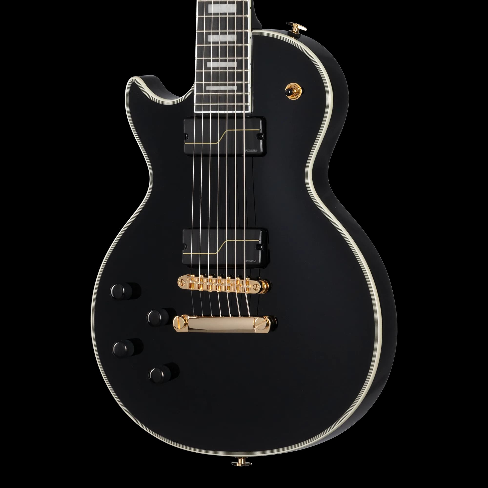 Epiphone Matt Heafy Les Paul Custom Origins 7-String, Left-Handed, Ebony