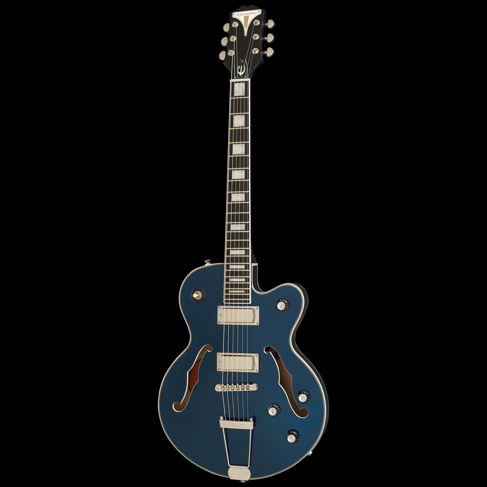 Epiphone Uptown Kat ES, Sapphire Blue Metallic — photo 3