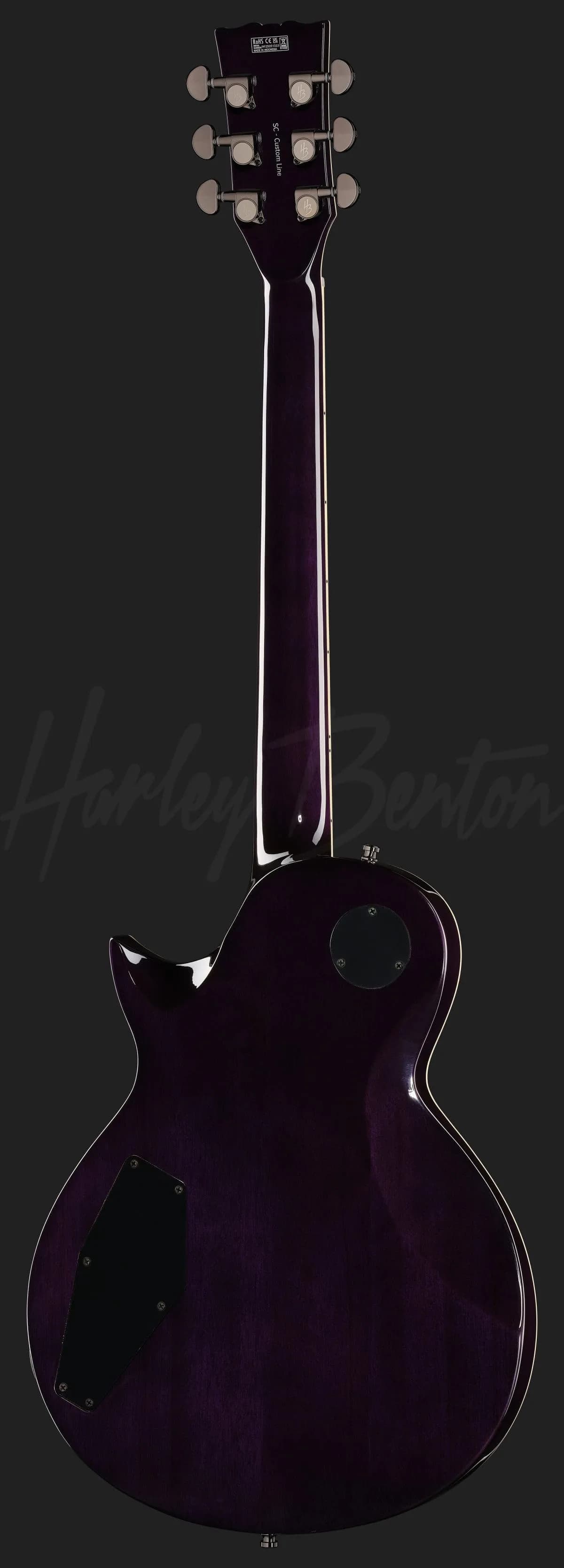 Harley Benton SC-Custom III Purple Burst — photo 3