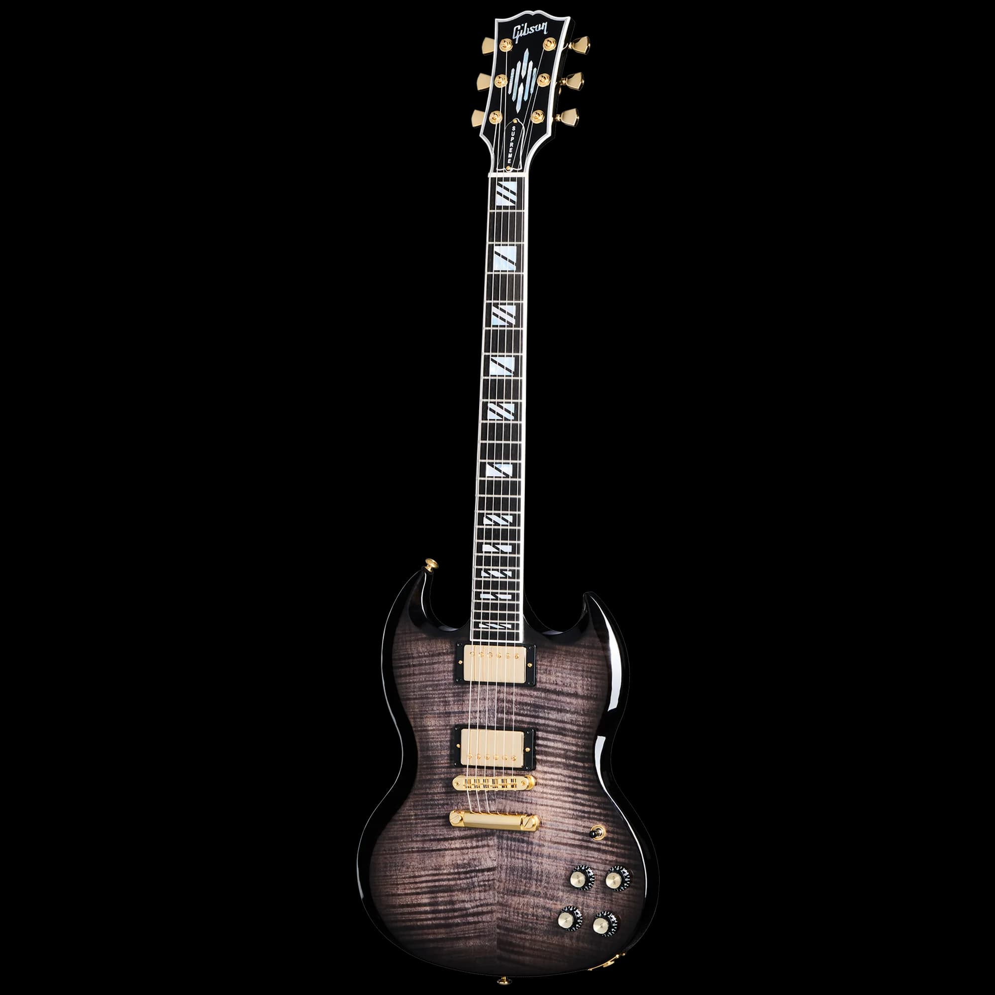 Gibson SG Supreme, Translucent Ebony Burst — photo 3
