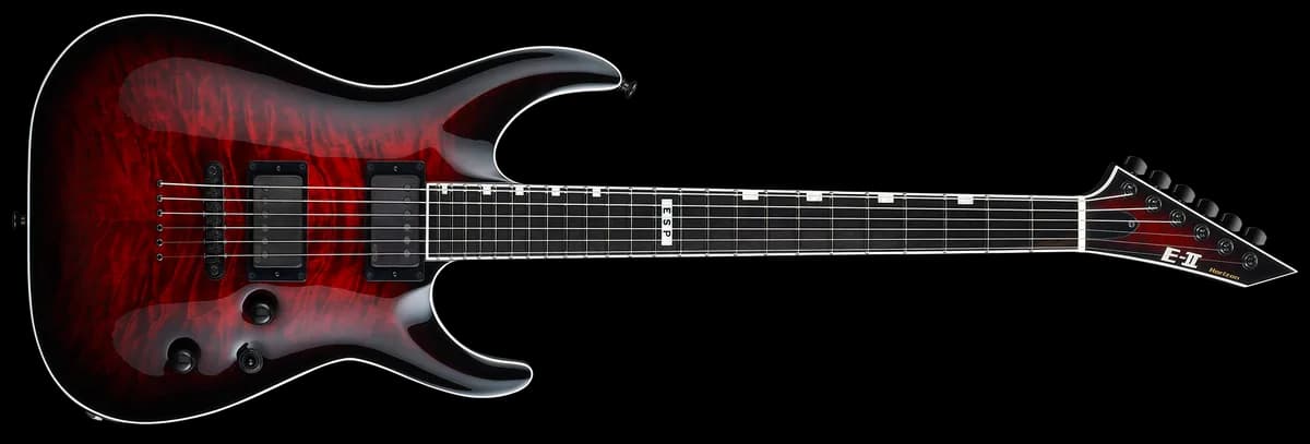 ESP E-II Horizon NT-II See Thru Black Cherry Sunburst