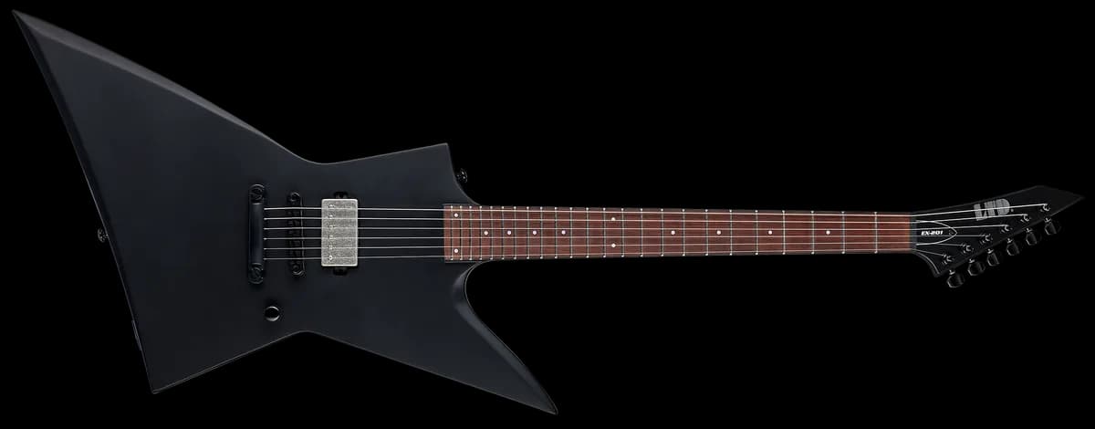 ESP EX-201 BLACK SATIN