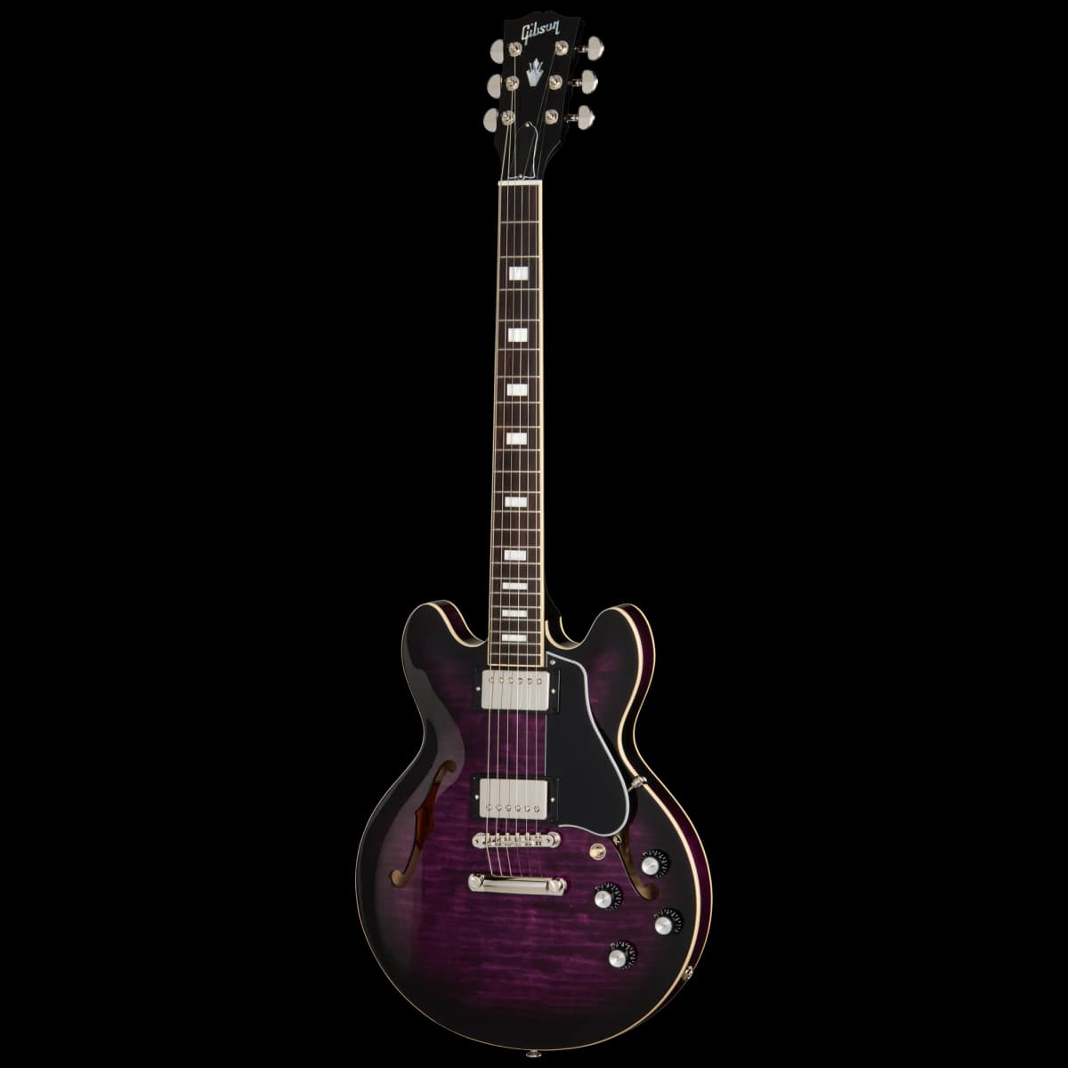 Gibson ES-339 Figured, Dark Purple Burst — photo 3