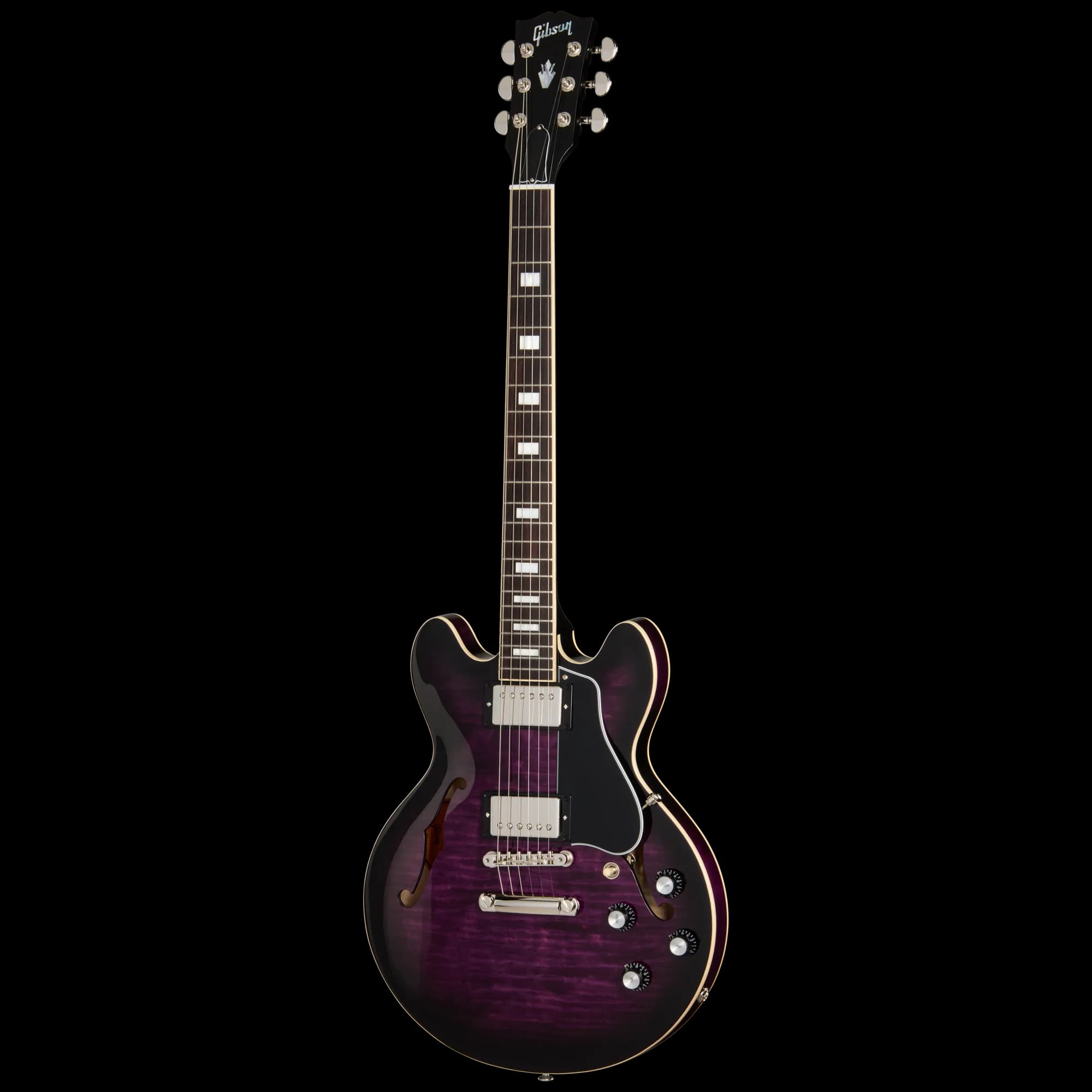 Gibson ES-339 Figured, Dark Purple Burst — photo 3