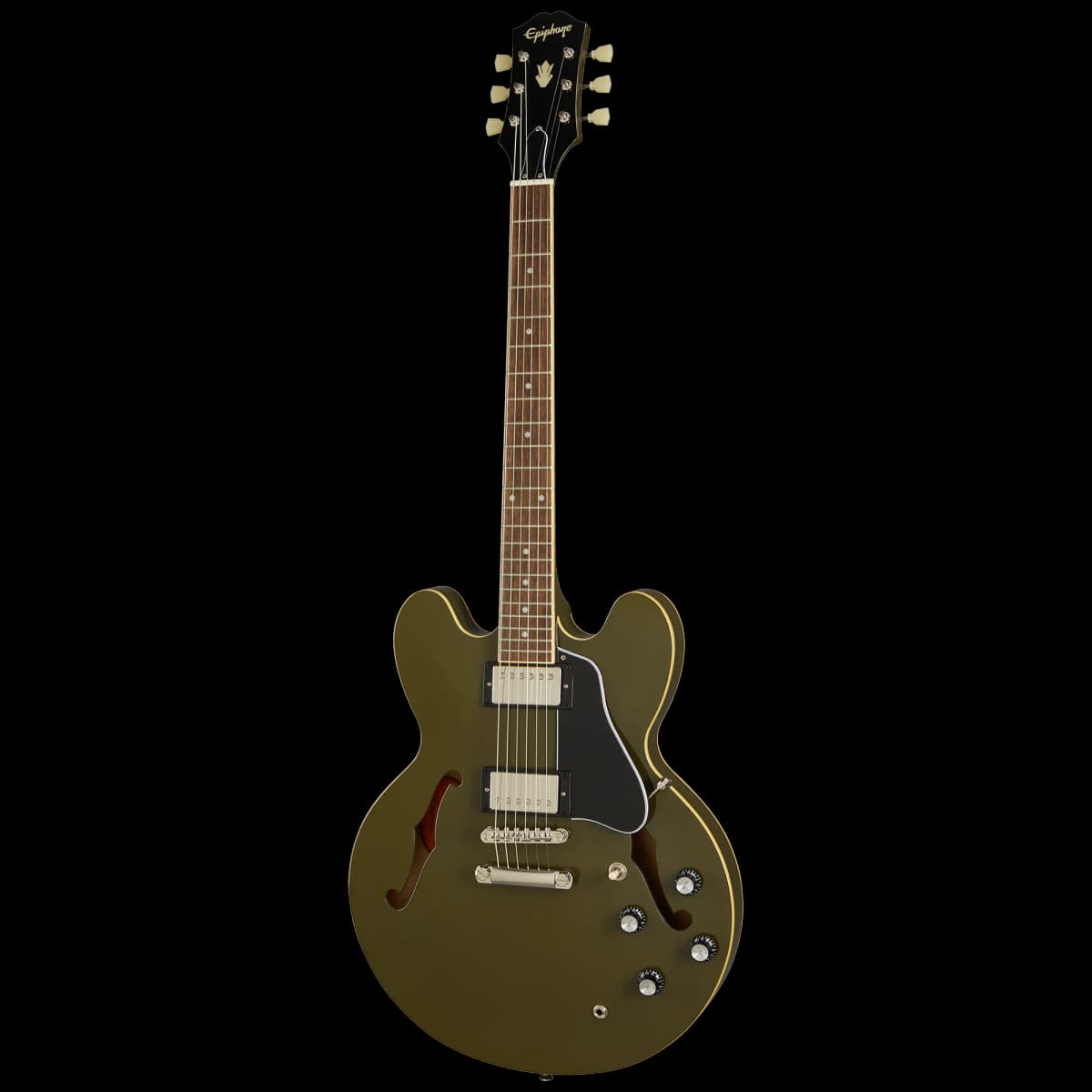 Epiphone ES-335, Olive Drab — photo 3