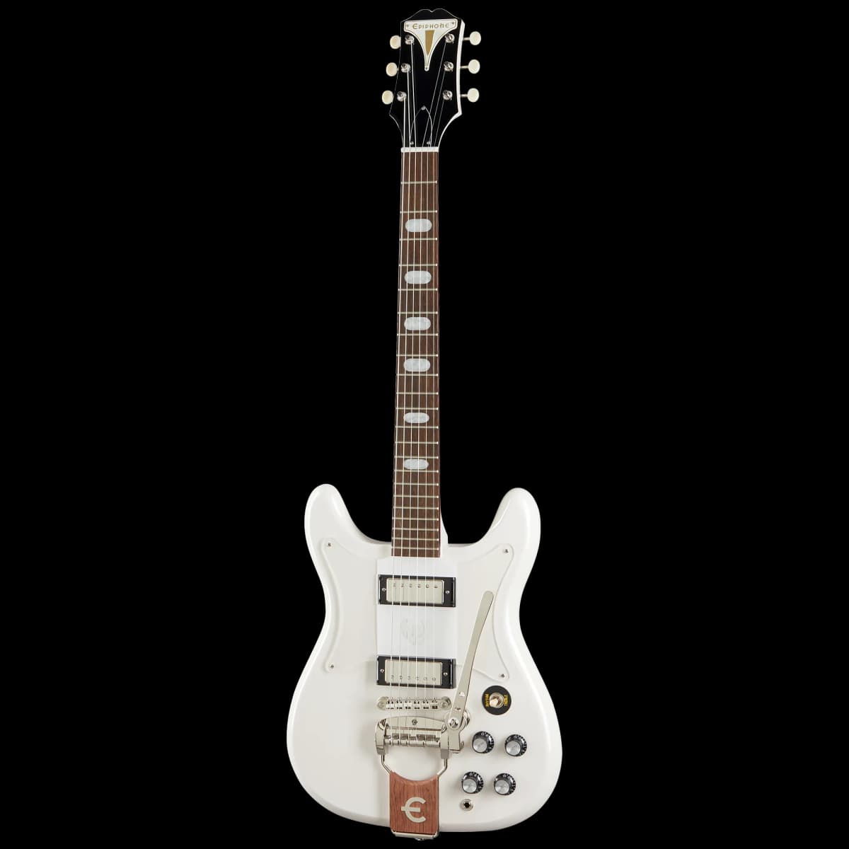 Epiphone Crestwood Custom, Polaris White — photo 3