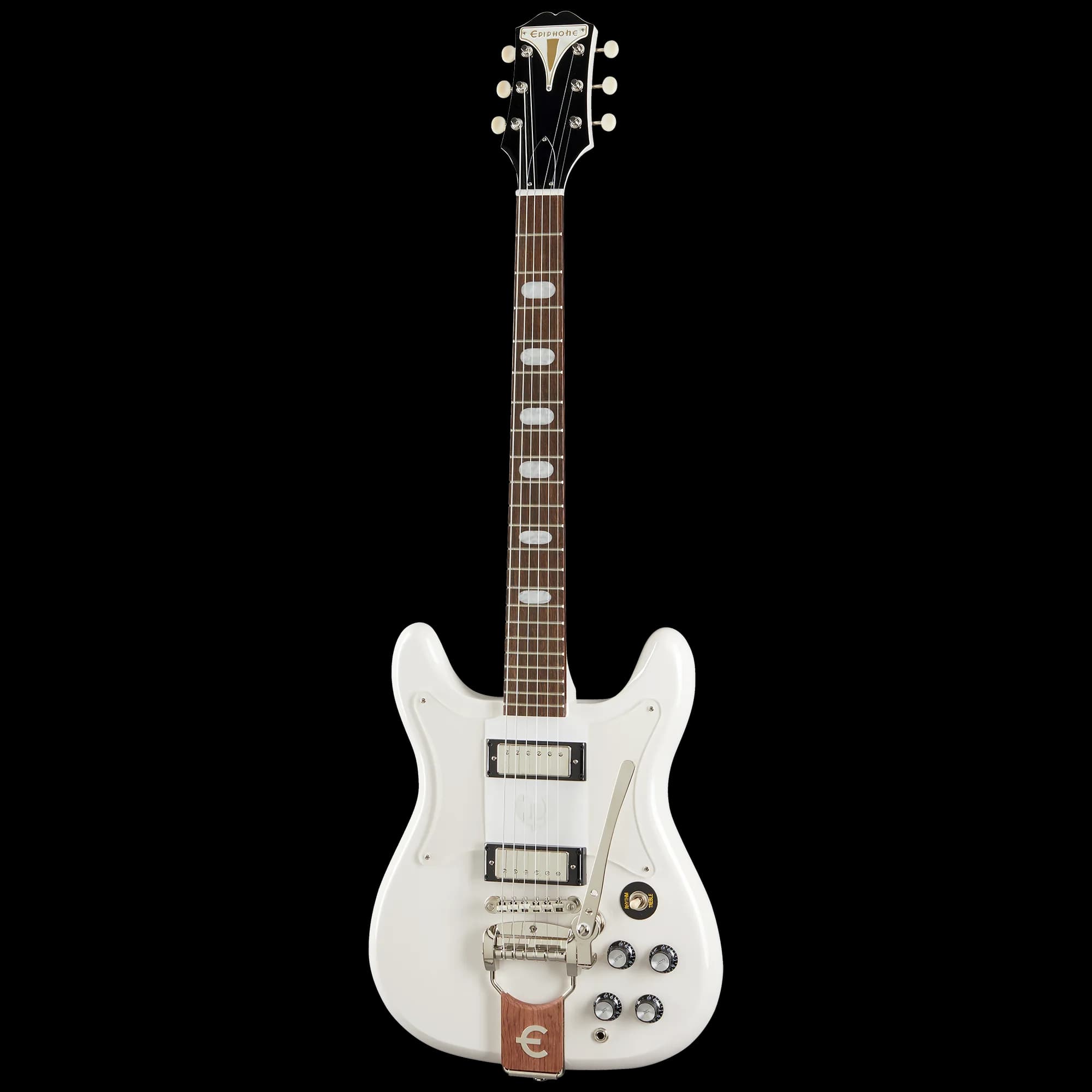 Epiphone Crestwood Custom, Polaris White — photo 3