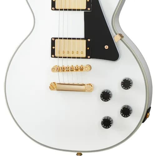 Epiphone Les Paul Custom, Alpine White — photo 8
